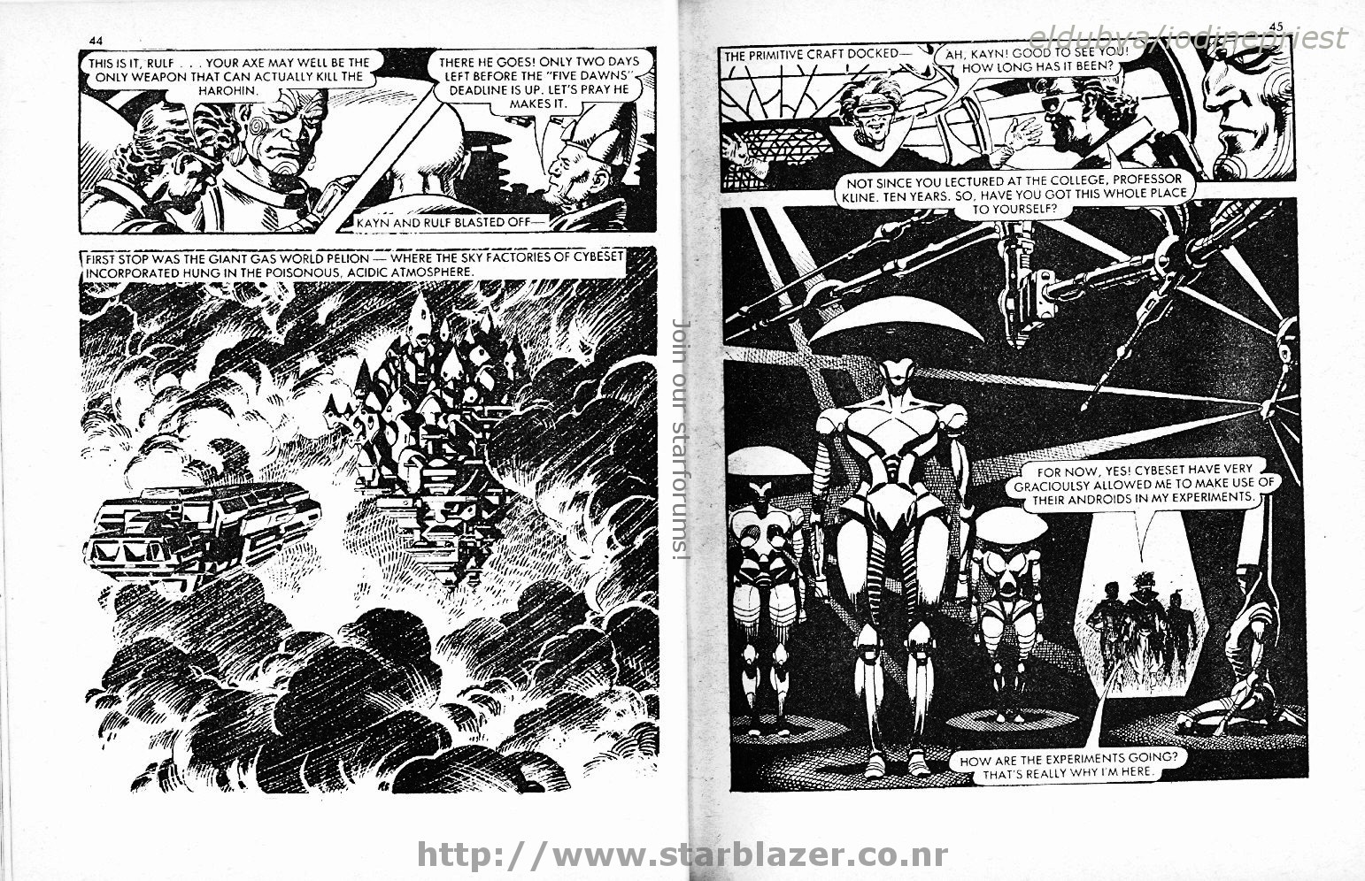 Read online Starblazer comic -  Issue #167 - 24
