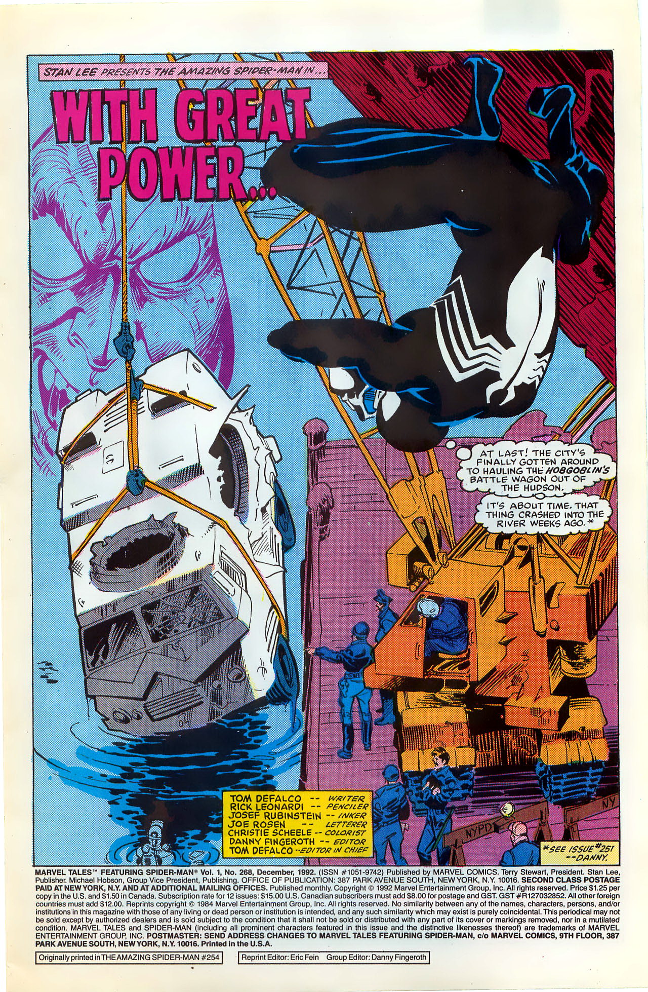 Read online Marvel Tales (1964) comic -  Issue #268 - 4