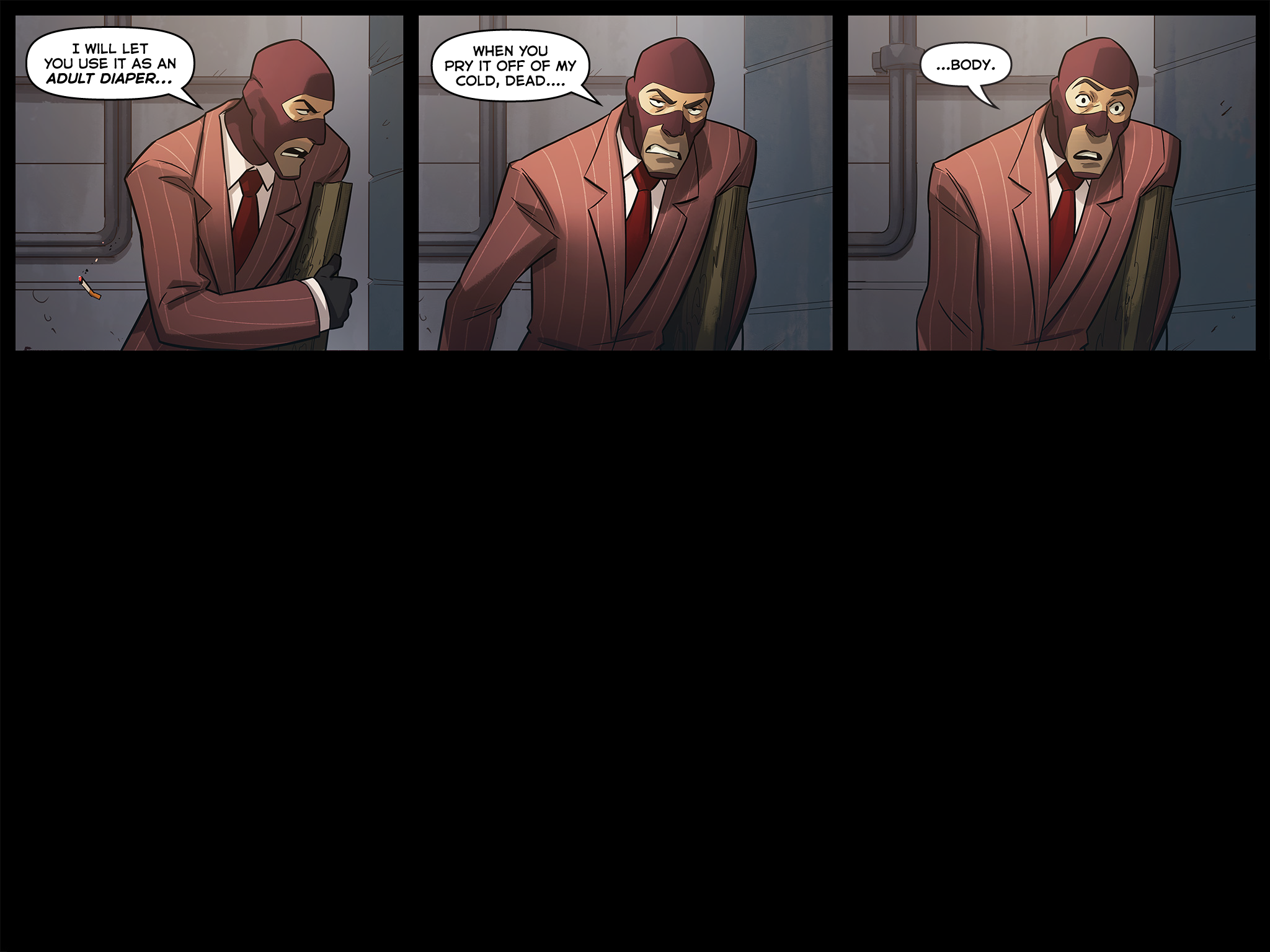 Read online Team Fortress 2 comic -  Issue #6 - 156