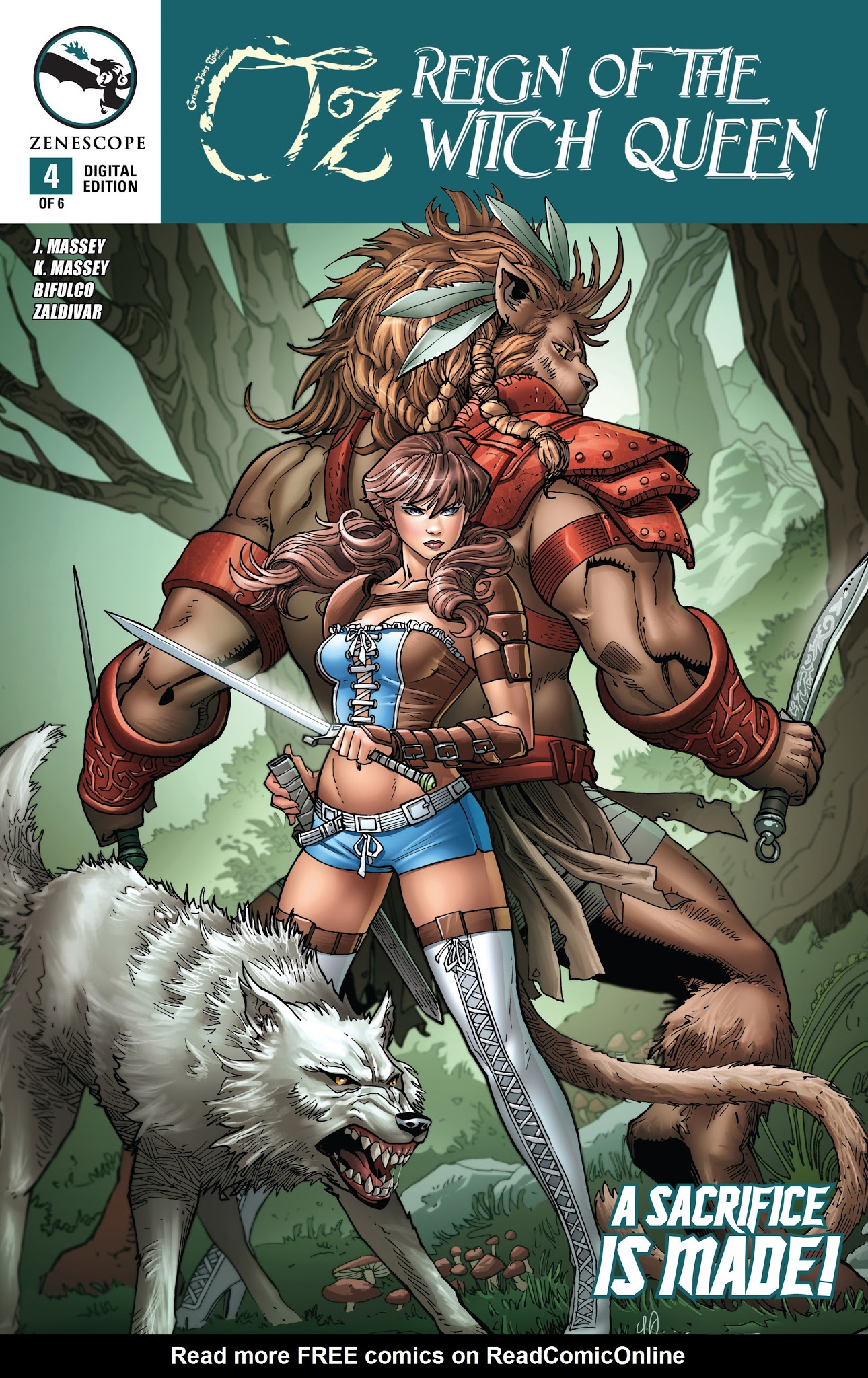Read online Grimm Fairy Tales presents Oz: Reign of the Witch Queen comic -  Issue #4 - 1