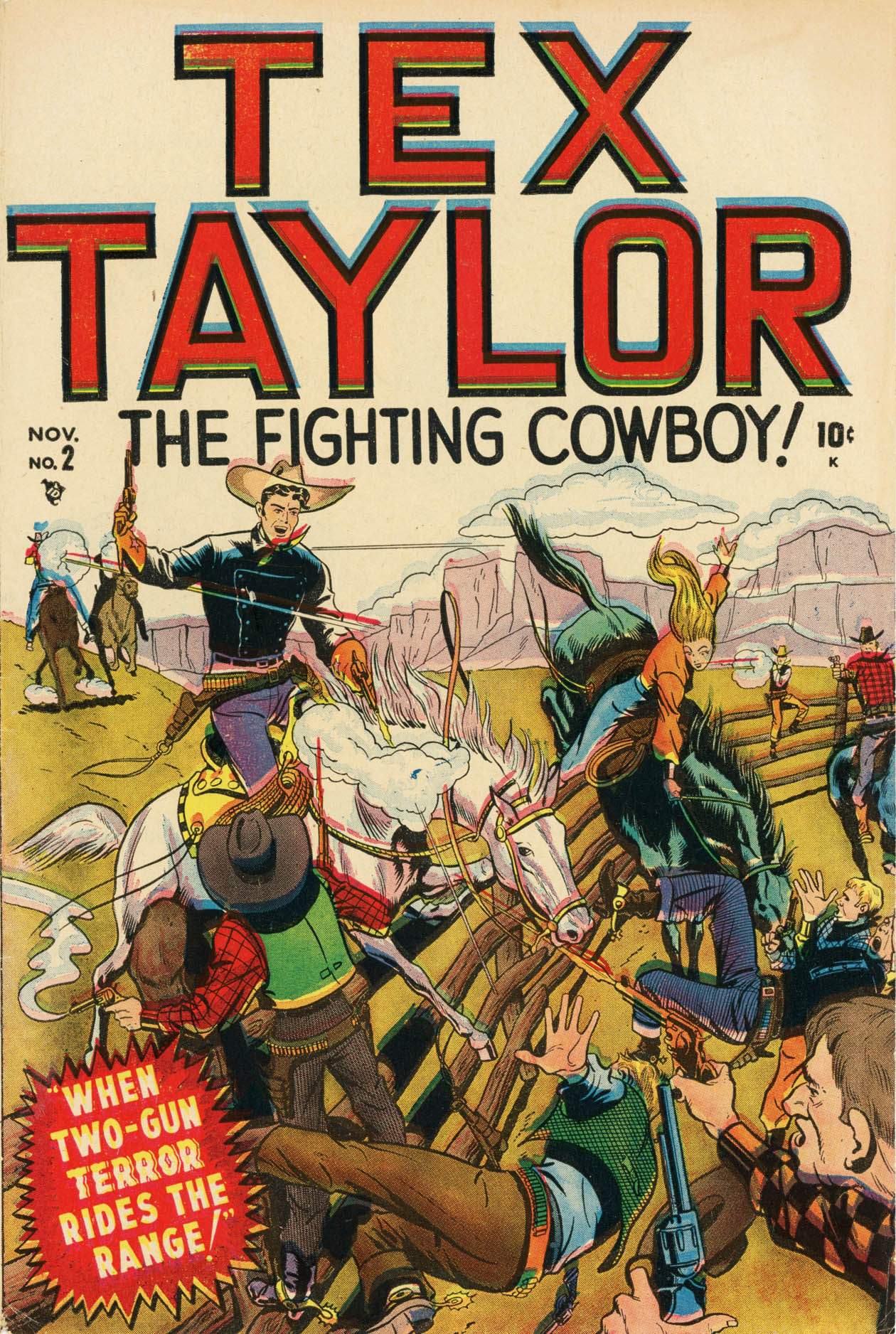 Read online Tex Taylor comic -  Issue #2 - 1