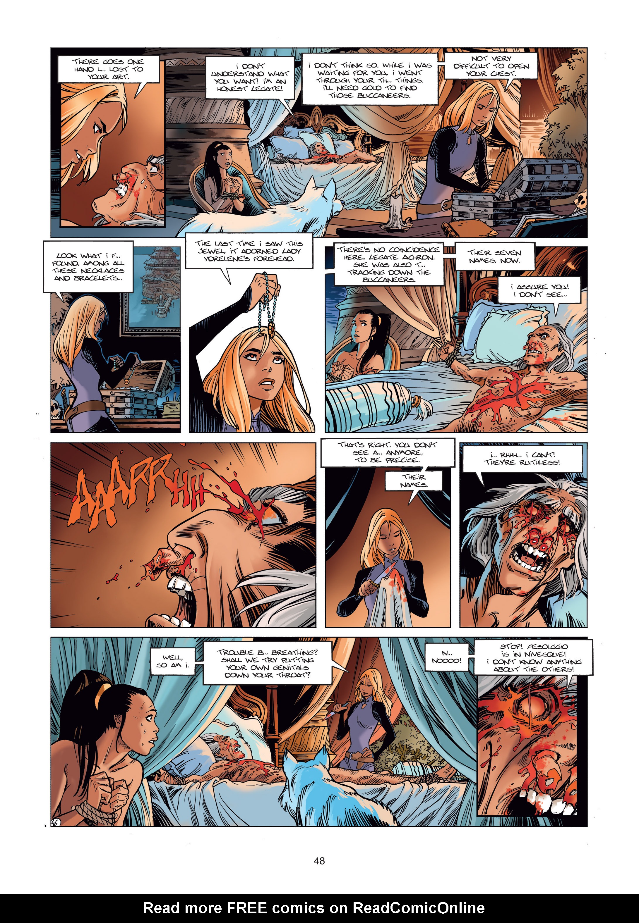 Read online Sangre Vol. 1: Sangre the Survivor comic -  Issue # Full - 48