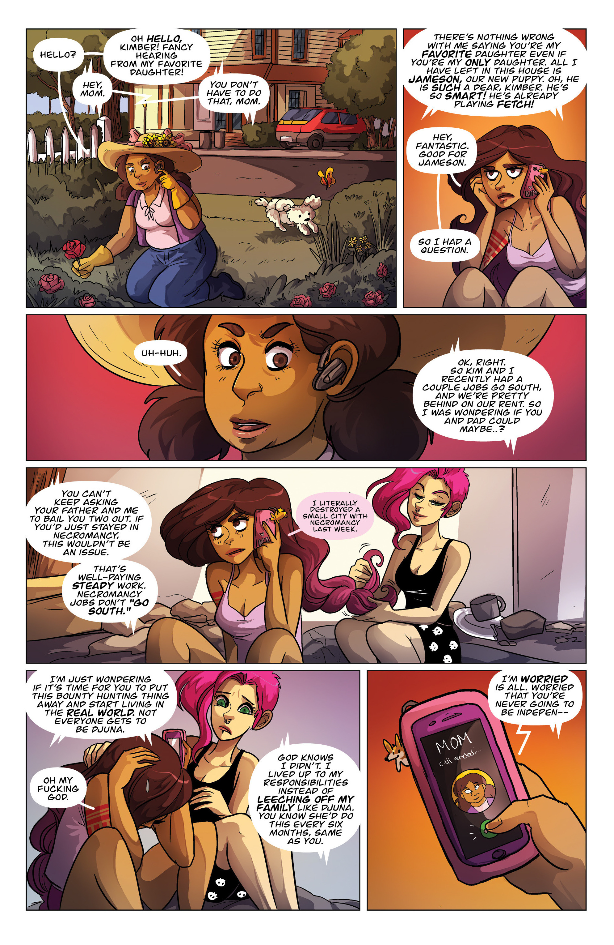Read online Kim & Kim comic -  Issue #4 - 6