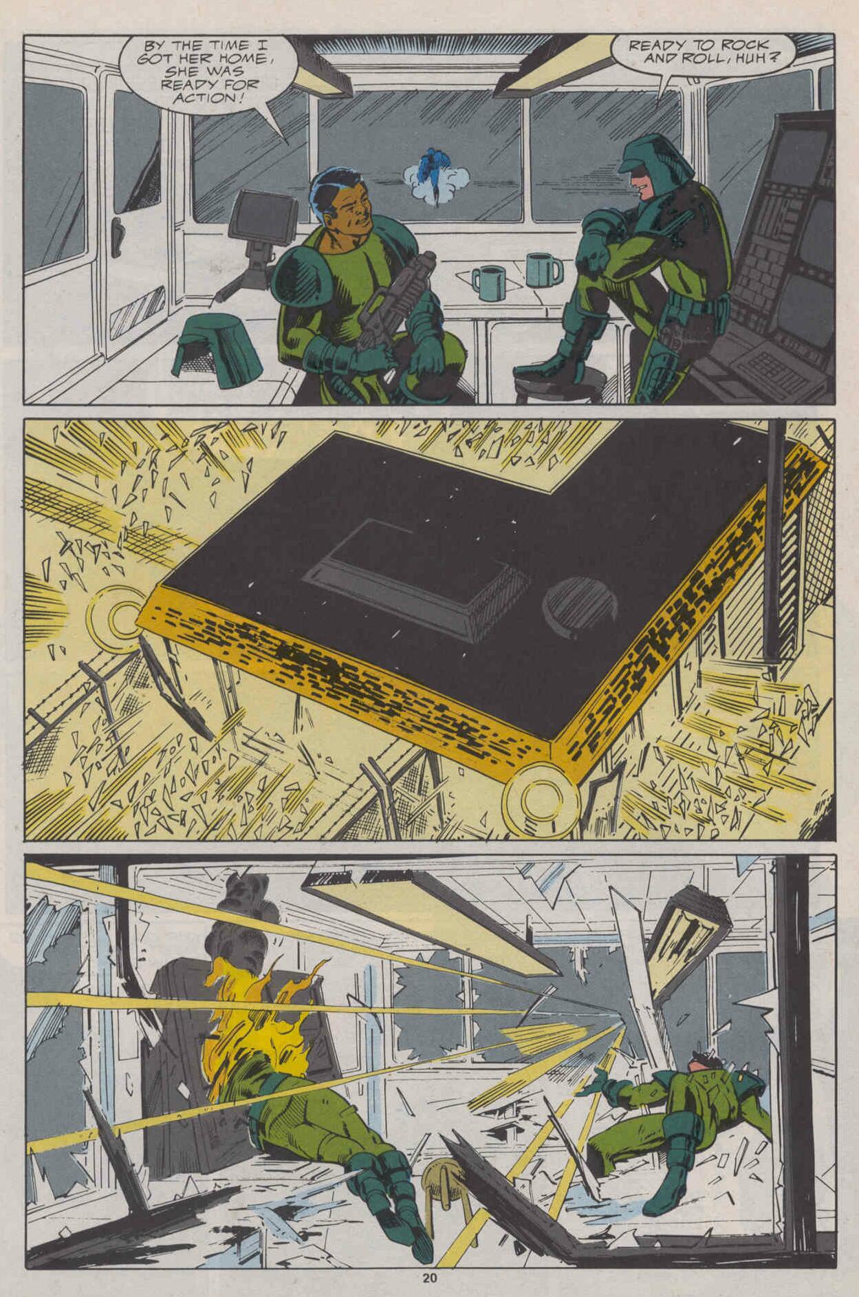 Read online Strikeforce: Morituri comic -  Issue #30 - 22