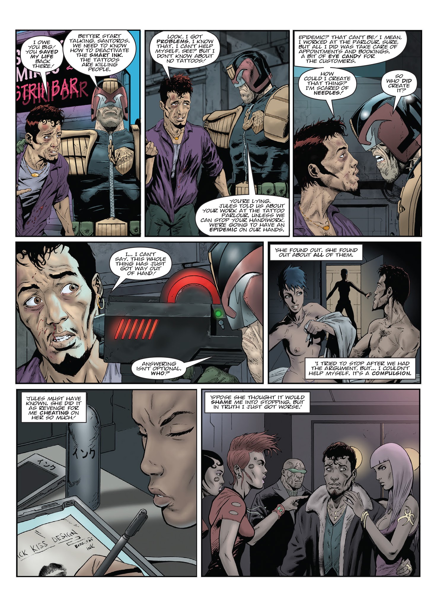 Read online Judge Dredd Megazine (Vol. 5) comic -  Issue #433 - 129