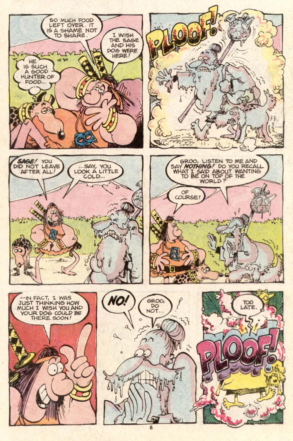 Read online Sergio Aragonés Groo the Wanderer comic -  Issue #35 - 8