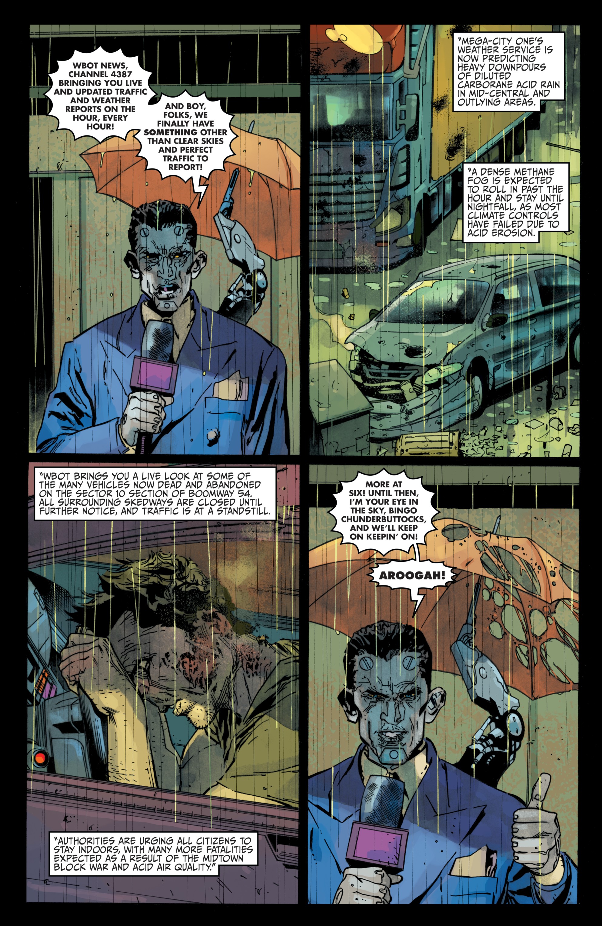 Read online Judge Dredd: Toxic comic -  Issue #3 - 12