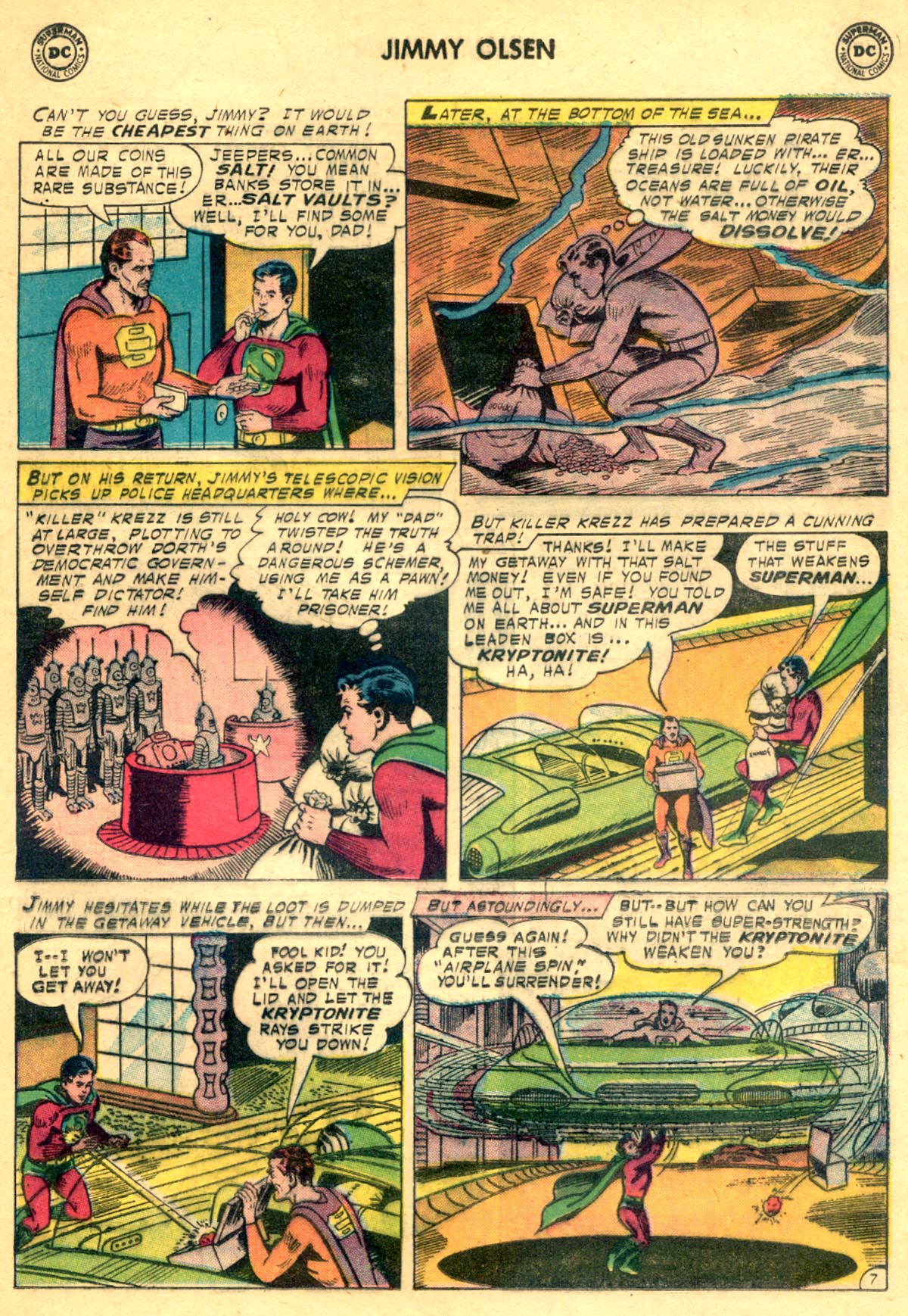 Read online Superman's Pal Jimmy Olsen comic -  Issue #25 - 19