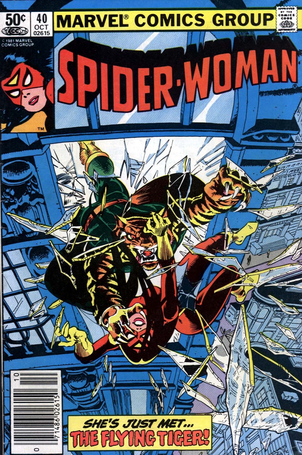 Read online Spider-Woman (1978) comic -  Issue #40 - 1