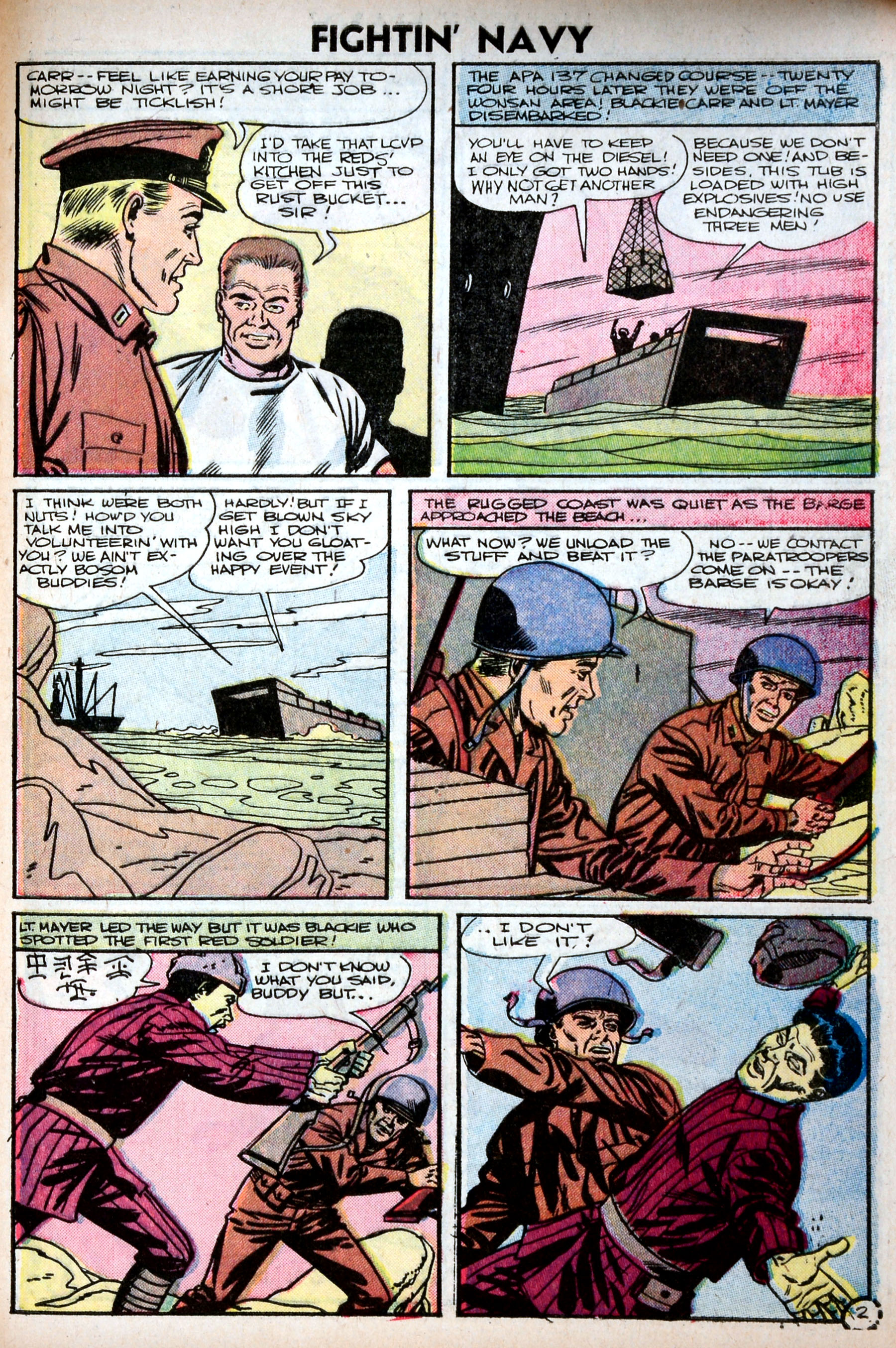 Read online Fightin' Navy comic -  Issue #75 - 29