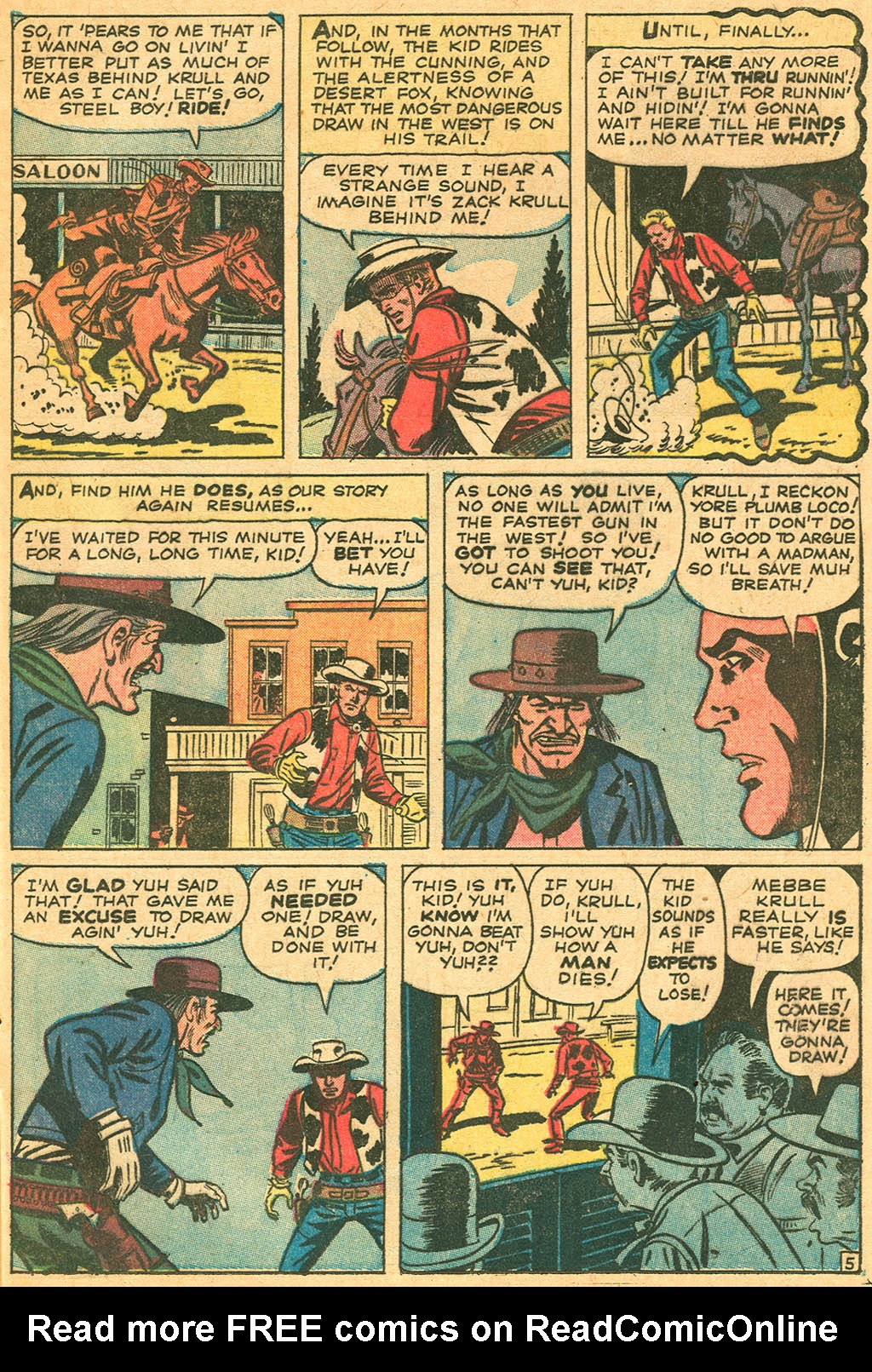 Read online Kid Colt Outlaw comic -  Issue #103 - 19