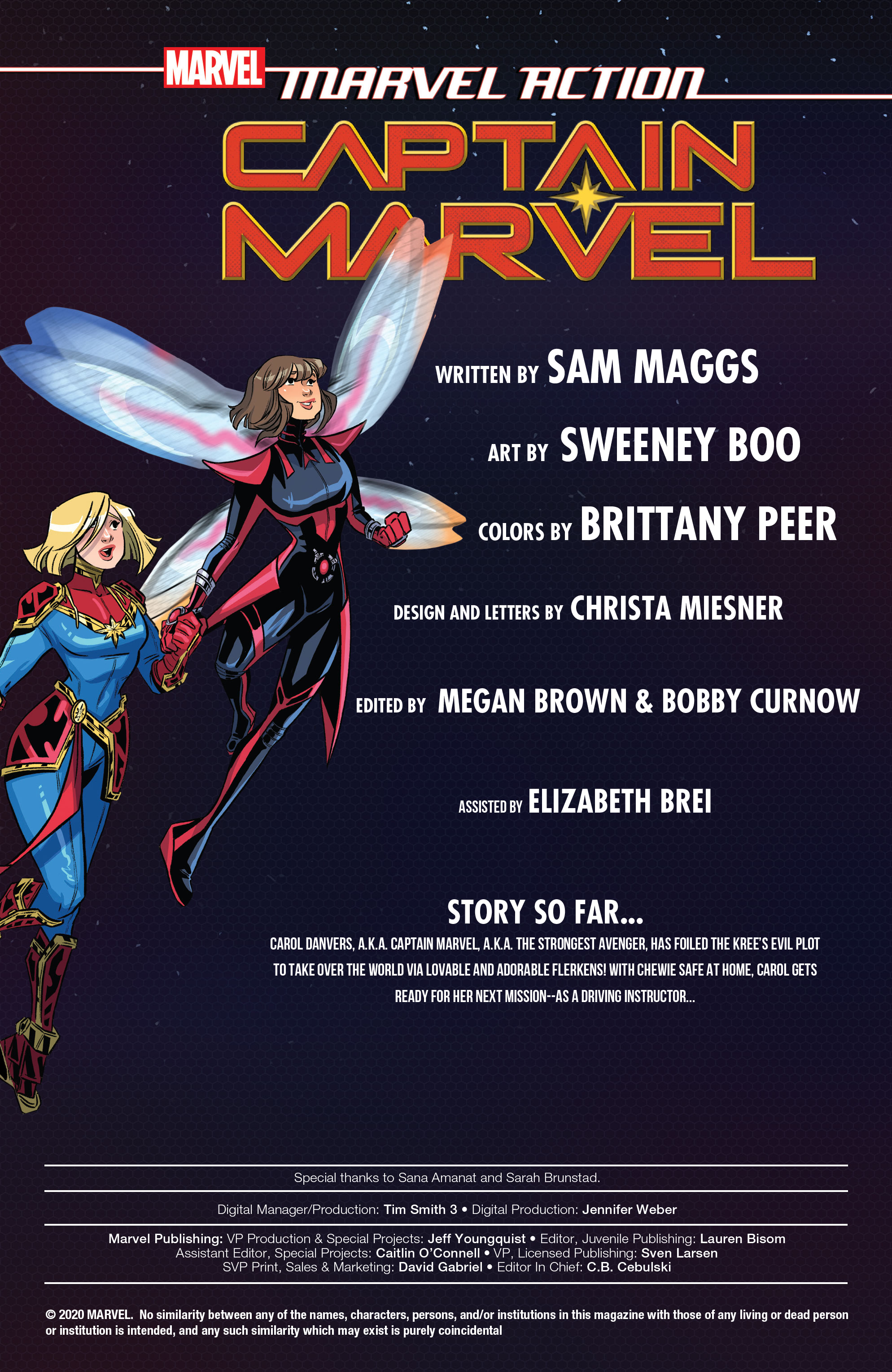 Read online Marvel Action: Captain Marvel comic -  Issue #4 - 2