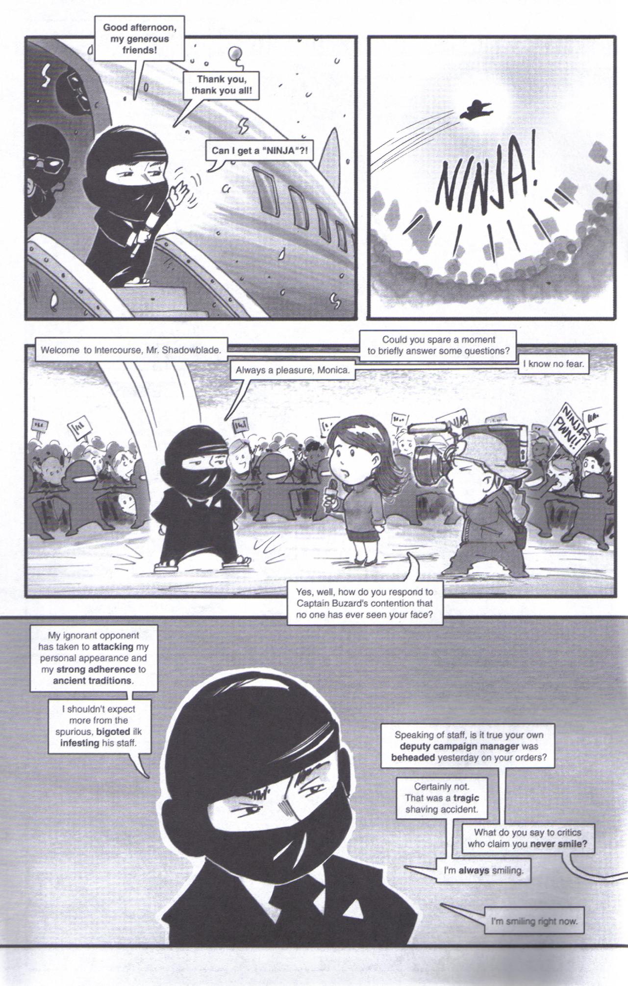 Read online Pirates vs Ninjas: Debate in '08 comic -  Issue # Full - 4