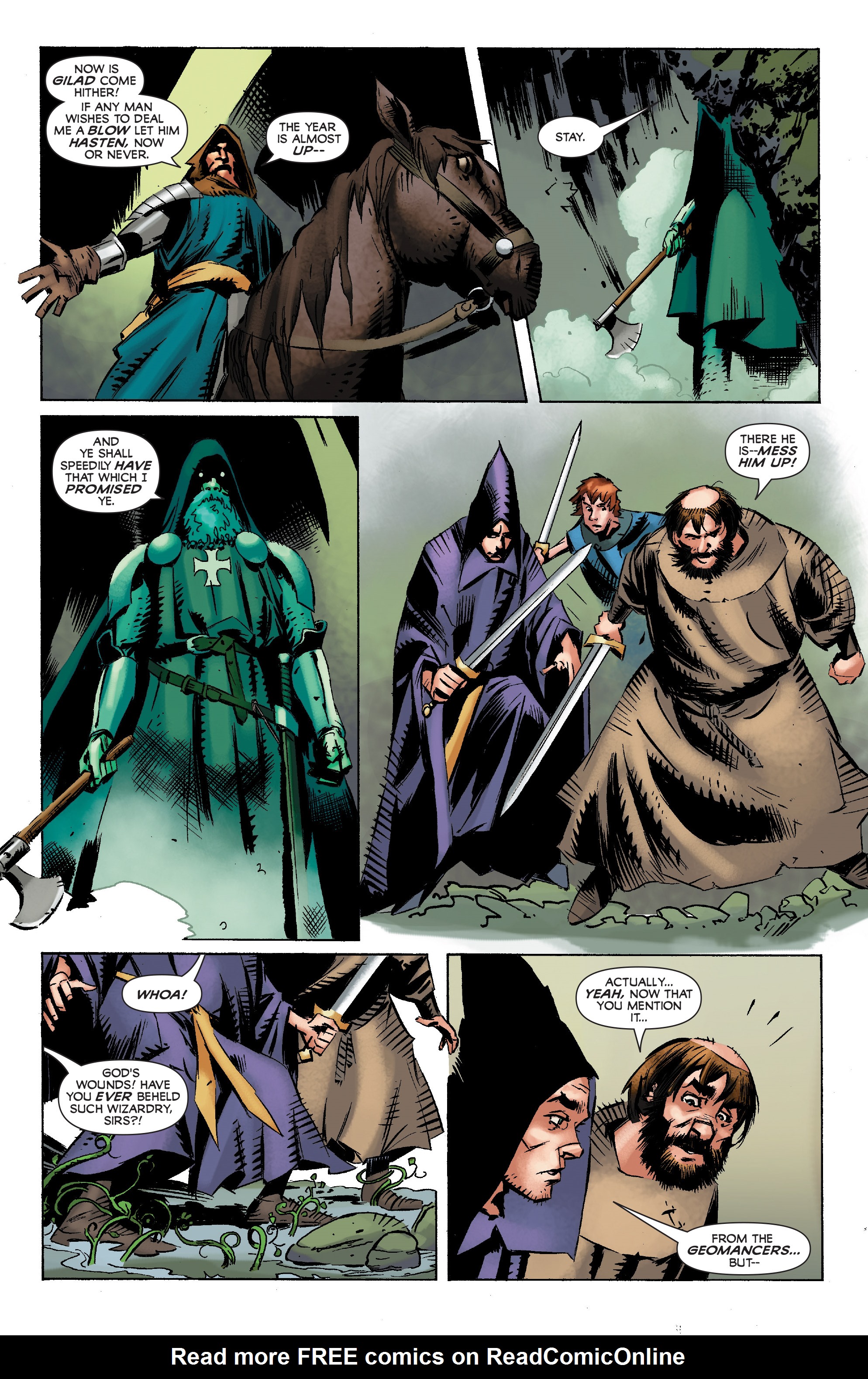 Read online Immortal Brothers: The Tale of the Green Knight comic -  Issue # Full - 28