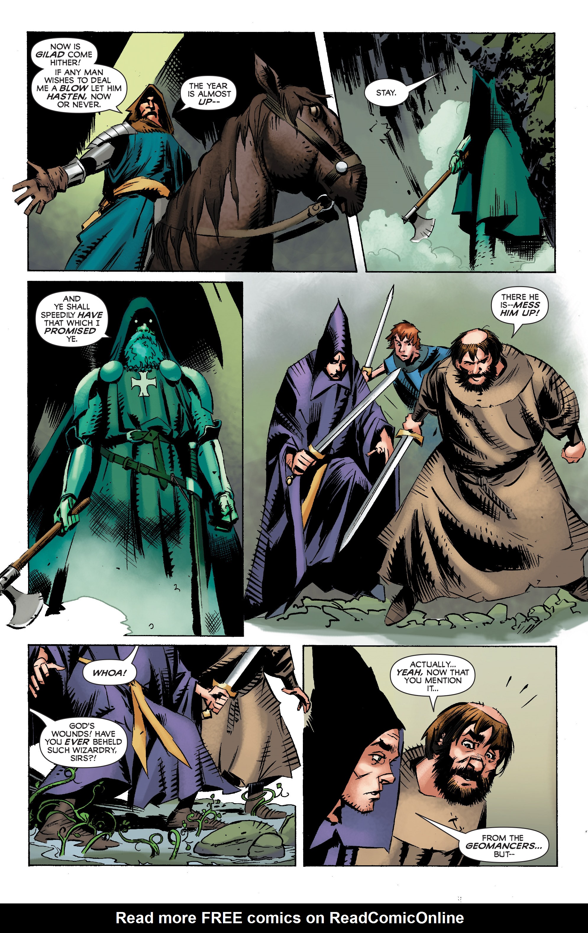 Read online Immortal Brothers: The Tale of the Green Knight comic -  Issue # Full - 28