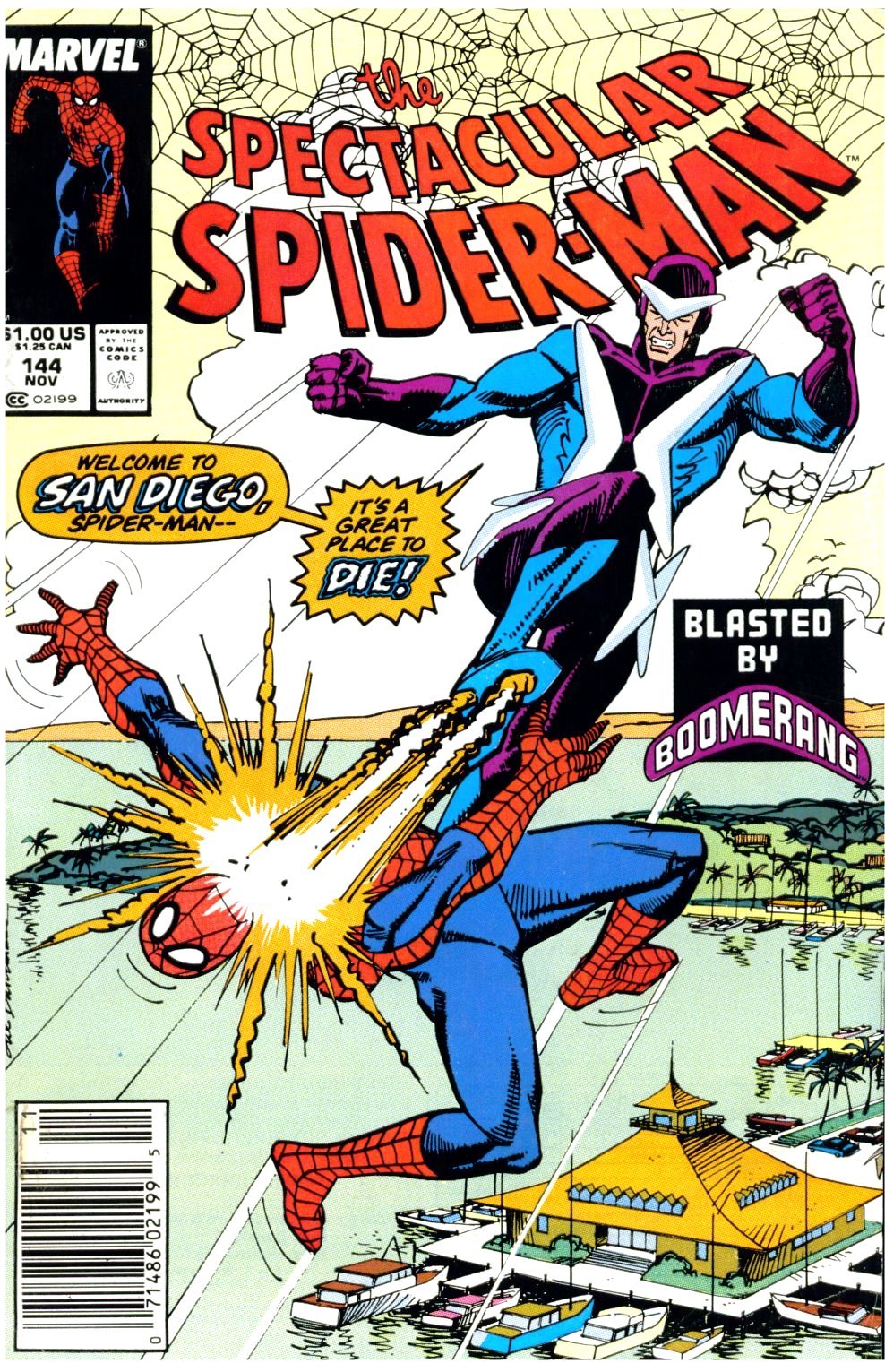 Read online The Spectacular Spider-Man (1976) comic -  Issue #144 - 1
