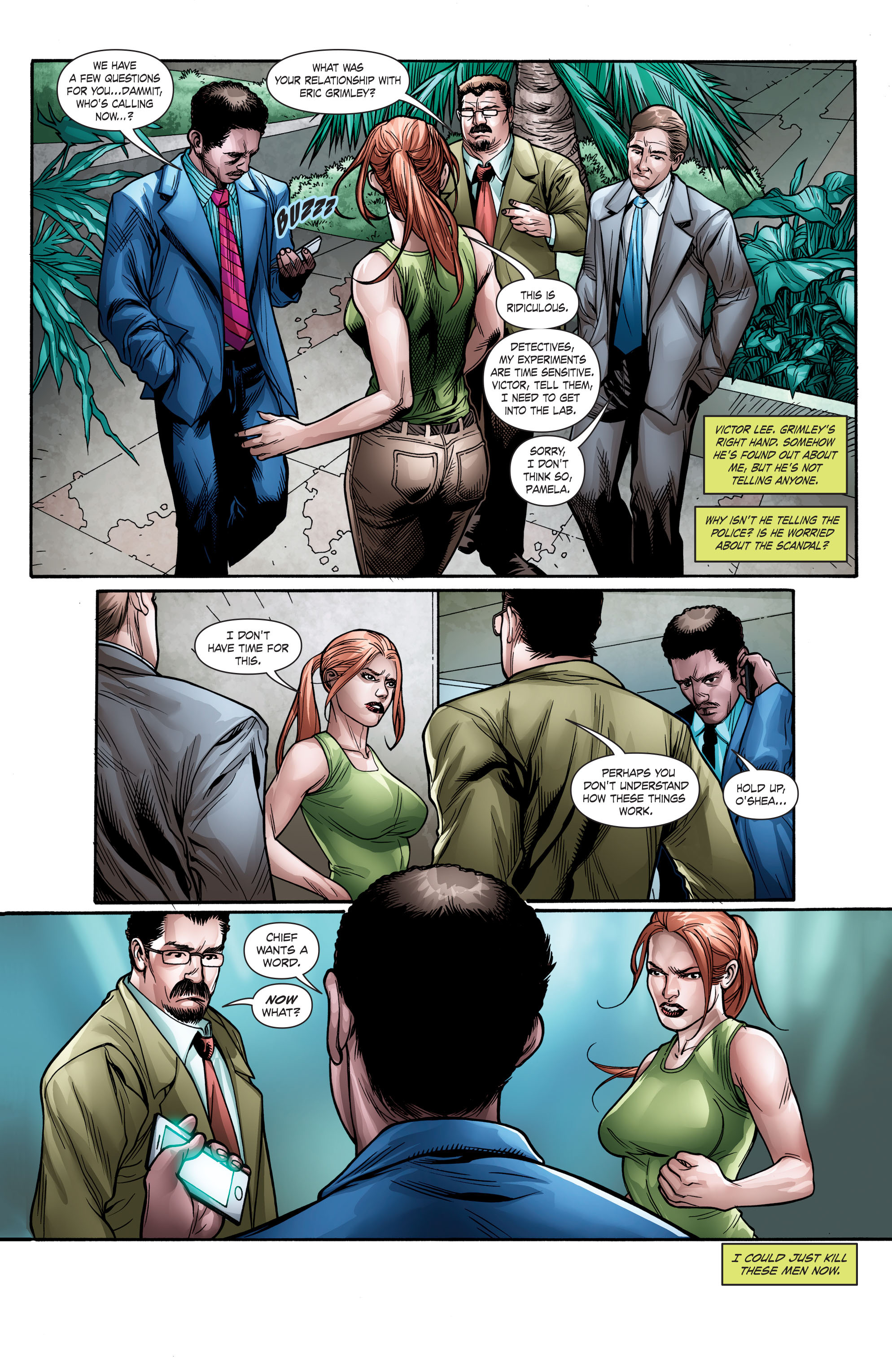 Read online Poison Ivy: Cycle of Life and Death comic -  Issue #3 - 8