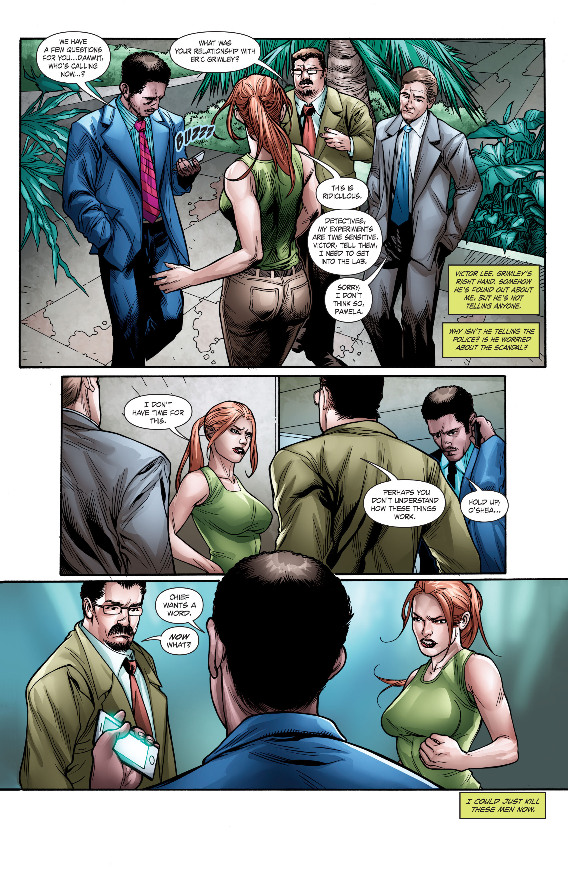 Read online Poison Ivy: Cycle of Life and Death comic -  Issue #3 - 8