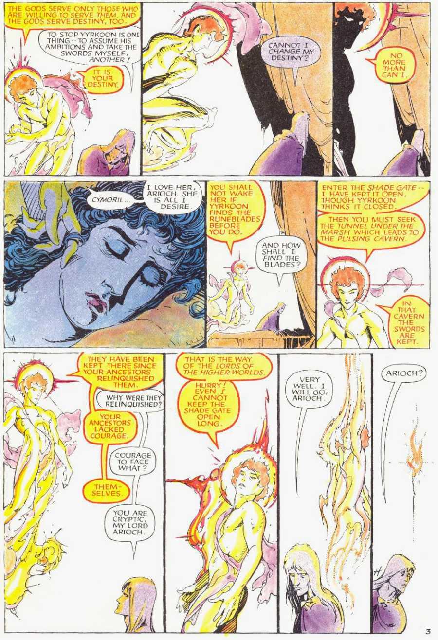 Read online Elric (1983) comic -  Issue #5 - 4