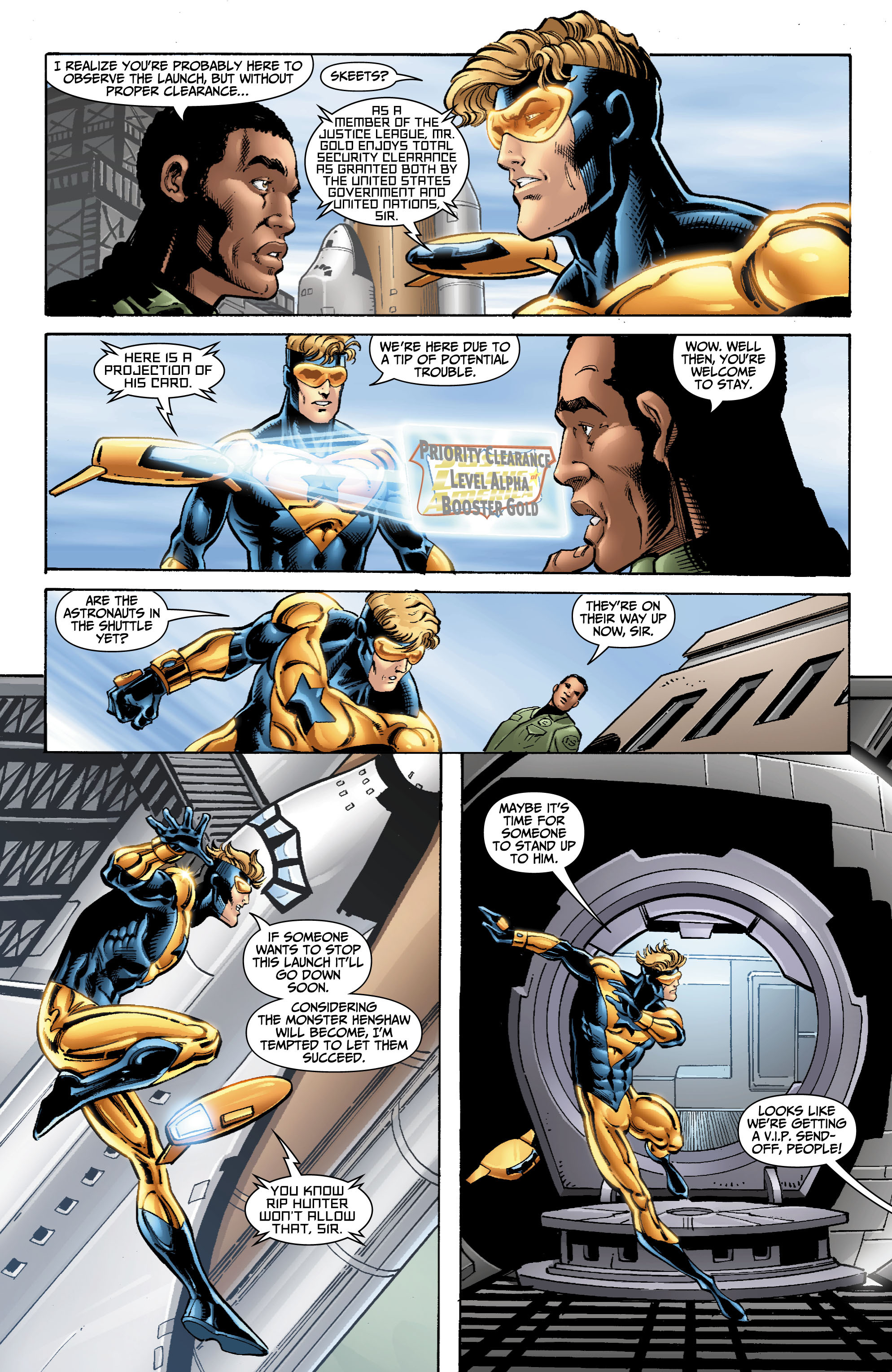 Read online Booster Gold (2007) comic -  Issue #28 - 16