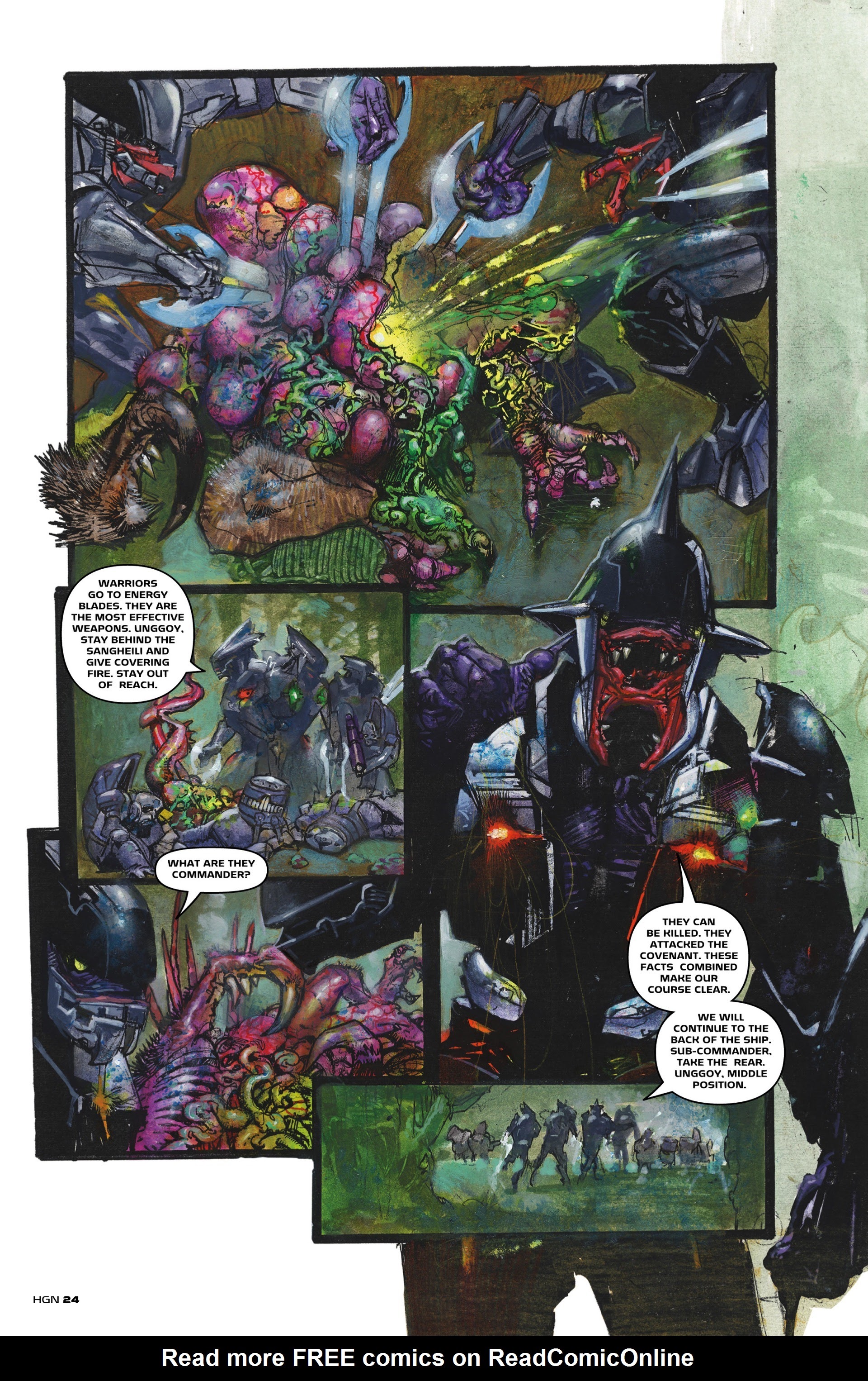 Read online Halo Graphic Novel (2021) comic -  Issue # TPB - 24
