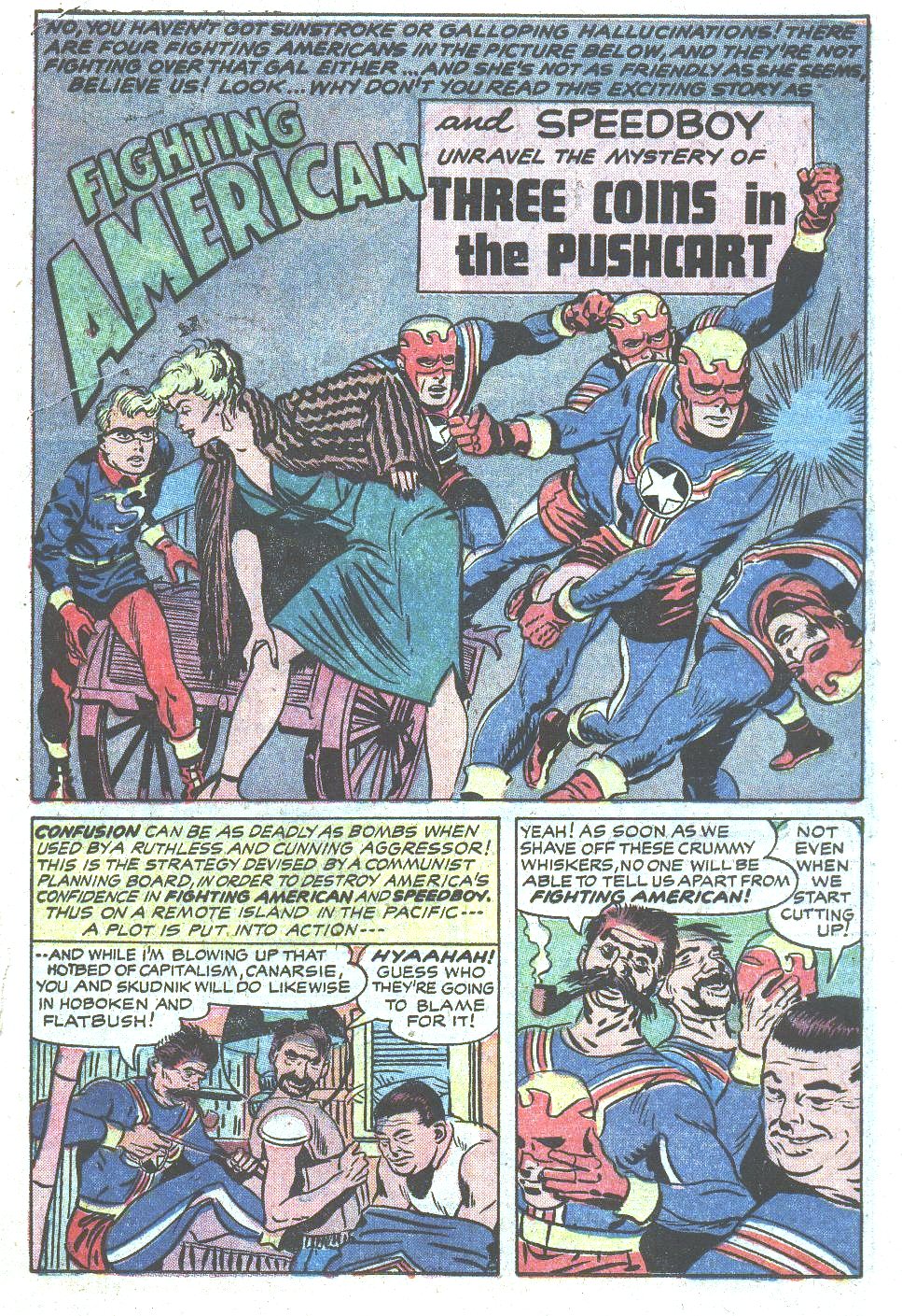 Read online Fighting American (1954) comic -  Issue #7 - 13