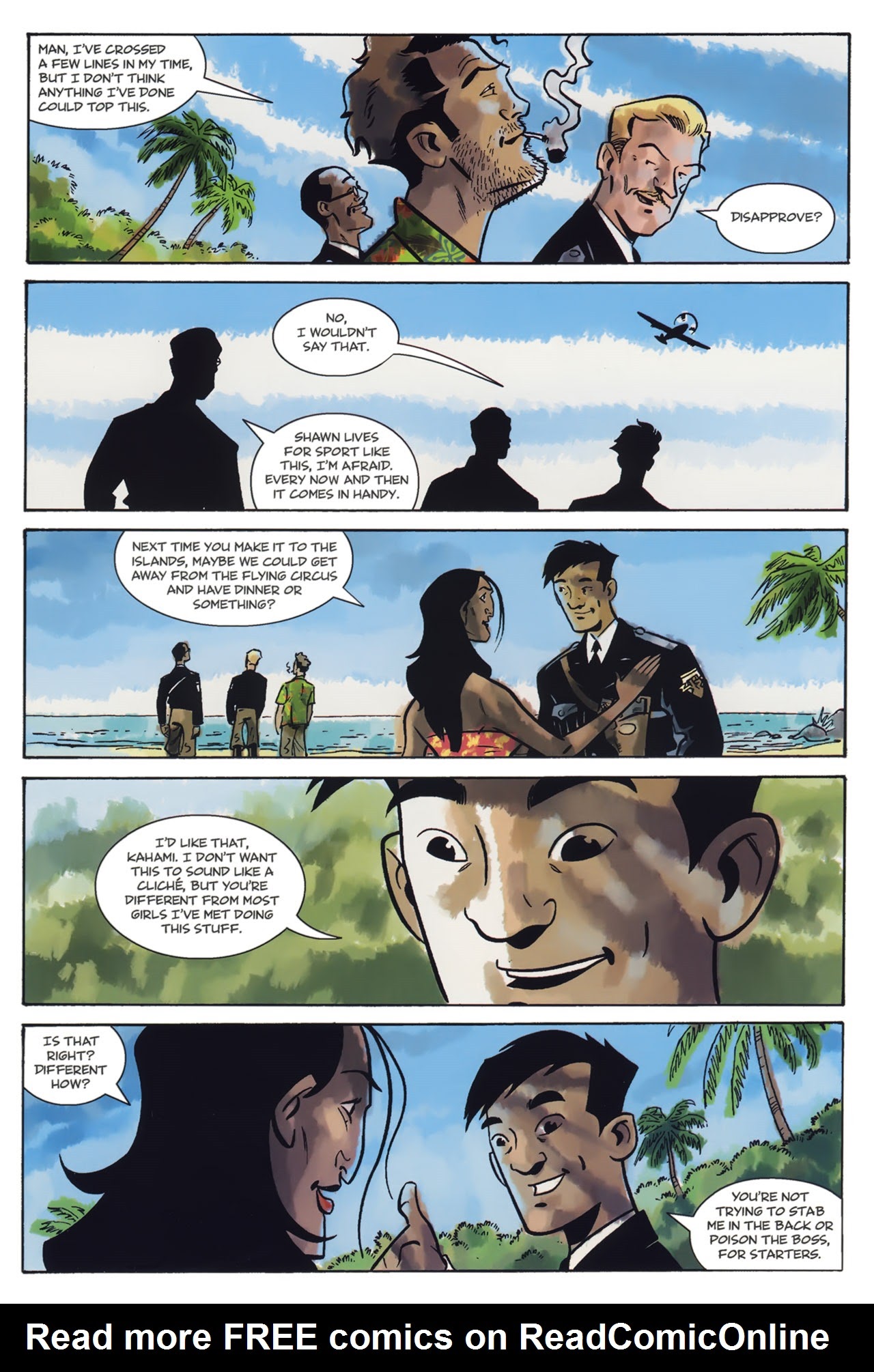 Read online Hawaiian Dick: Screaming Black Thunder comic -  Issue #5 - 18