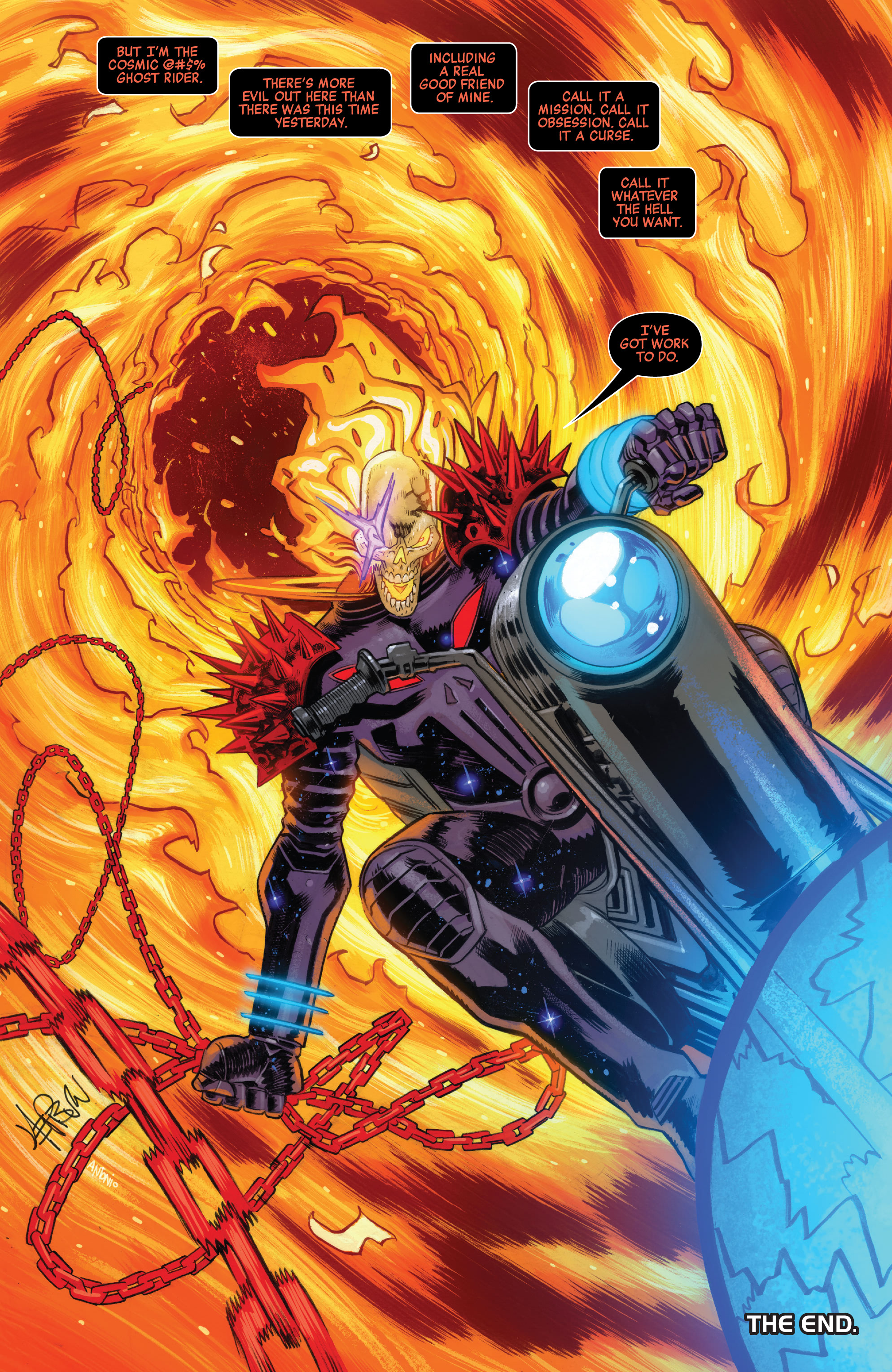 Read online Revenge Of The Cosmic Ghost Rider comic -  Issue #5 - 22