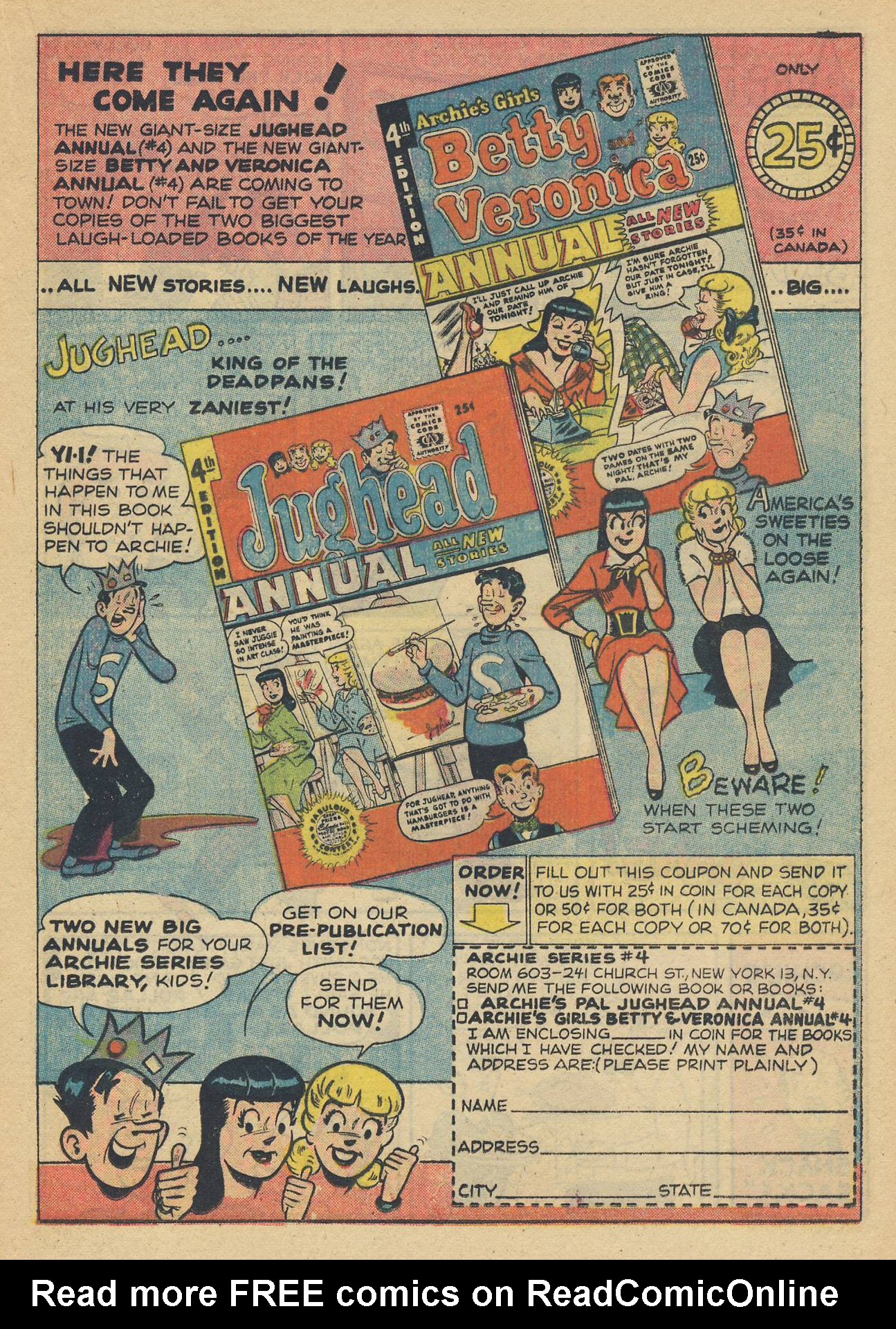 Read online Archie's Joke Book Magazine comic -  Issue #22 - 21