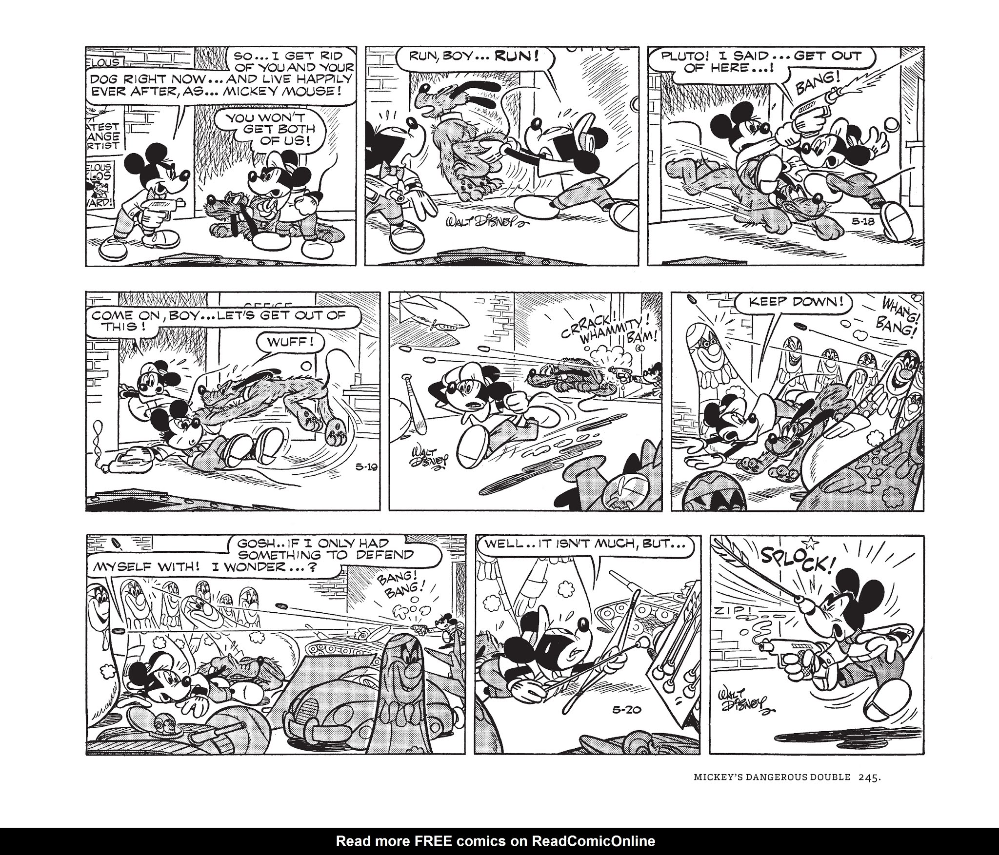 Read online Walt Disney's Mickey Mouse by Floyd Gottfredson comic -  Issue # TPB 11 (Part 3) - 45