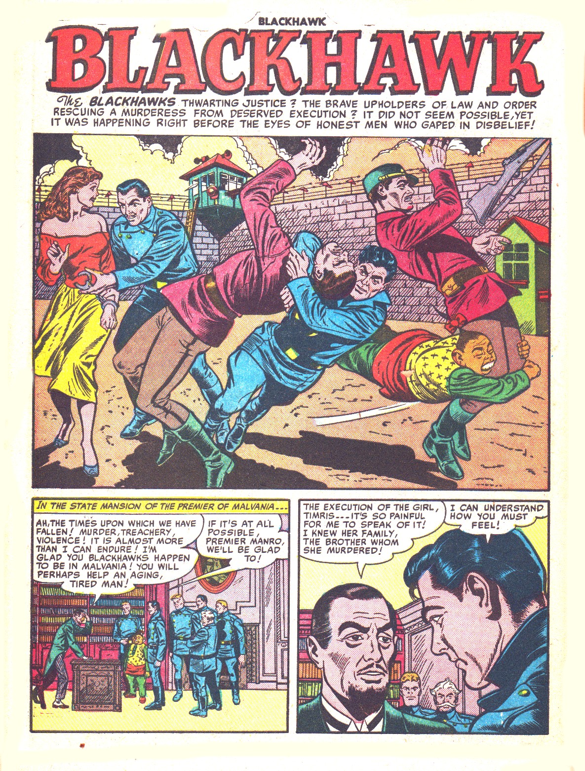 Read online Blackhawk (1957) comic -  Issue #44 - 42