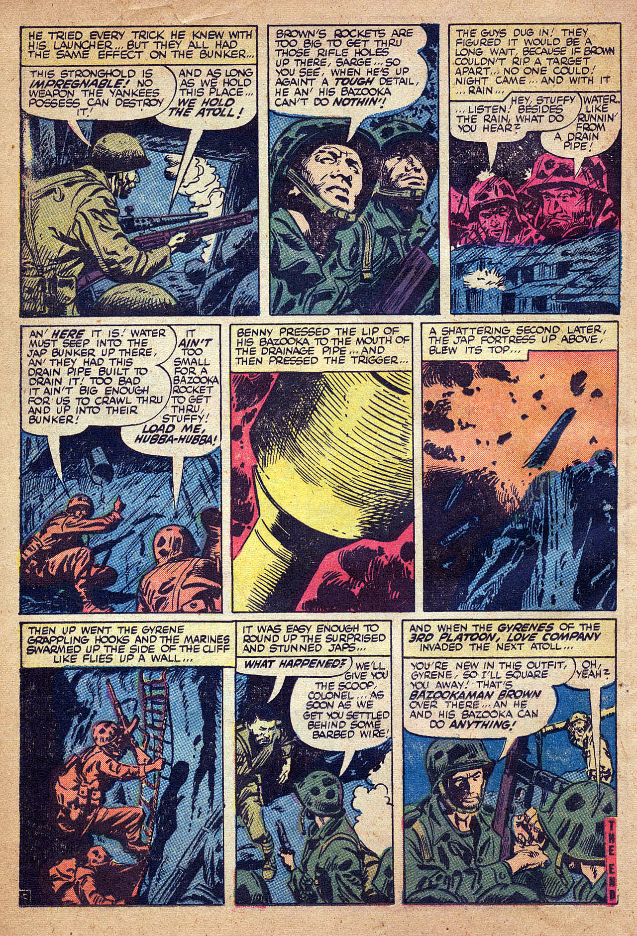 Read online Marines in Battle comic -  Issue #17 - 15