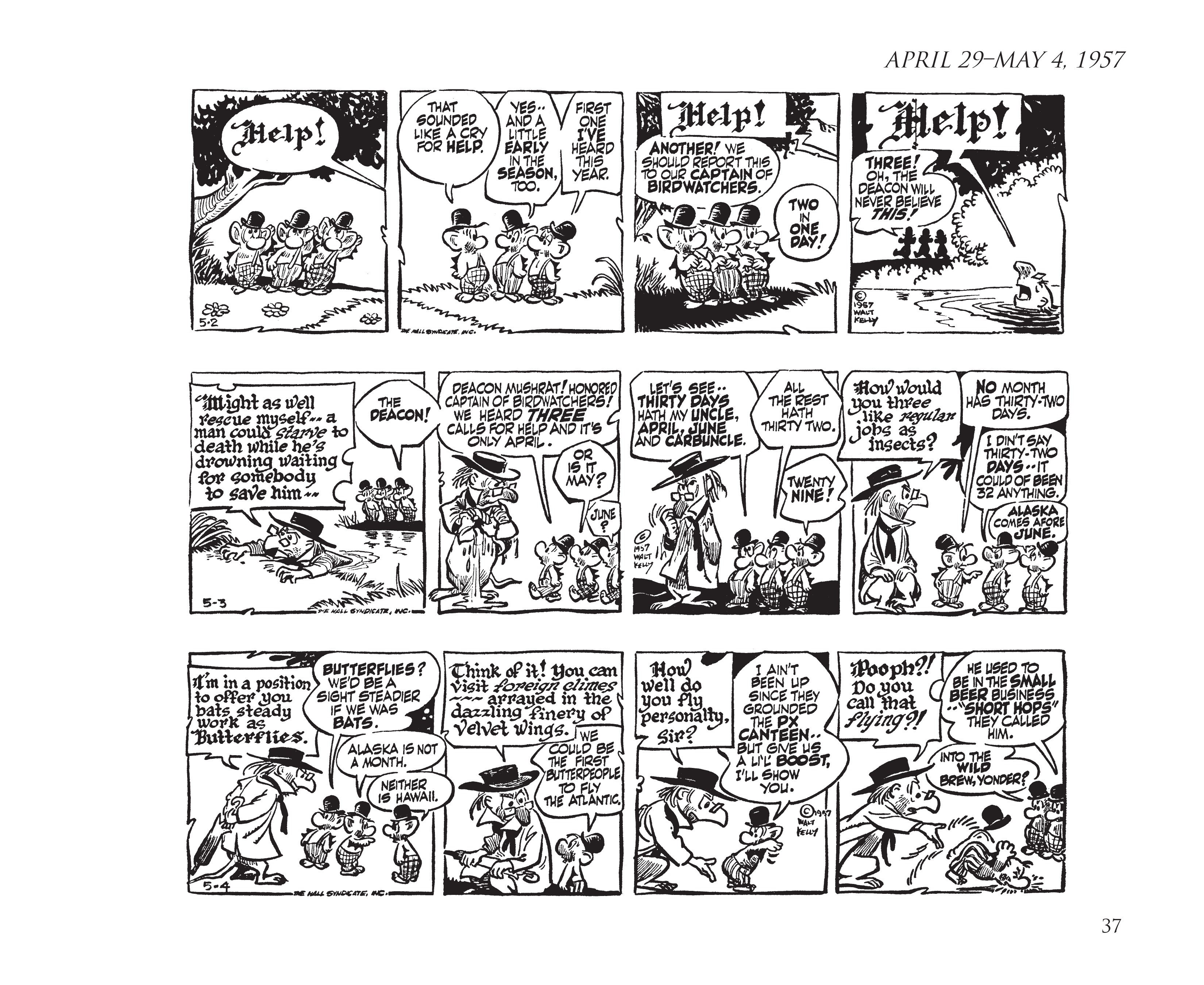 Read online Pogo by Walt Kelly: The Complete Syndicated Comic Strips comic -  Issue # TPB 5 (Part 1) - 46