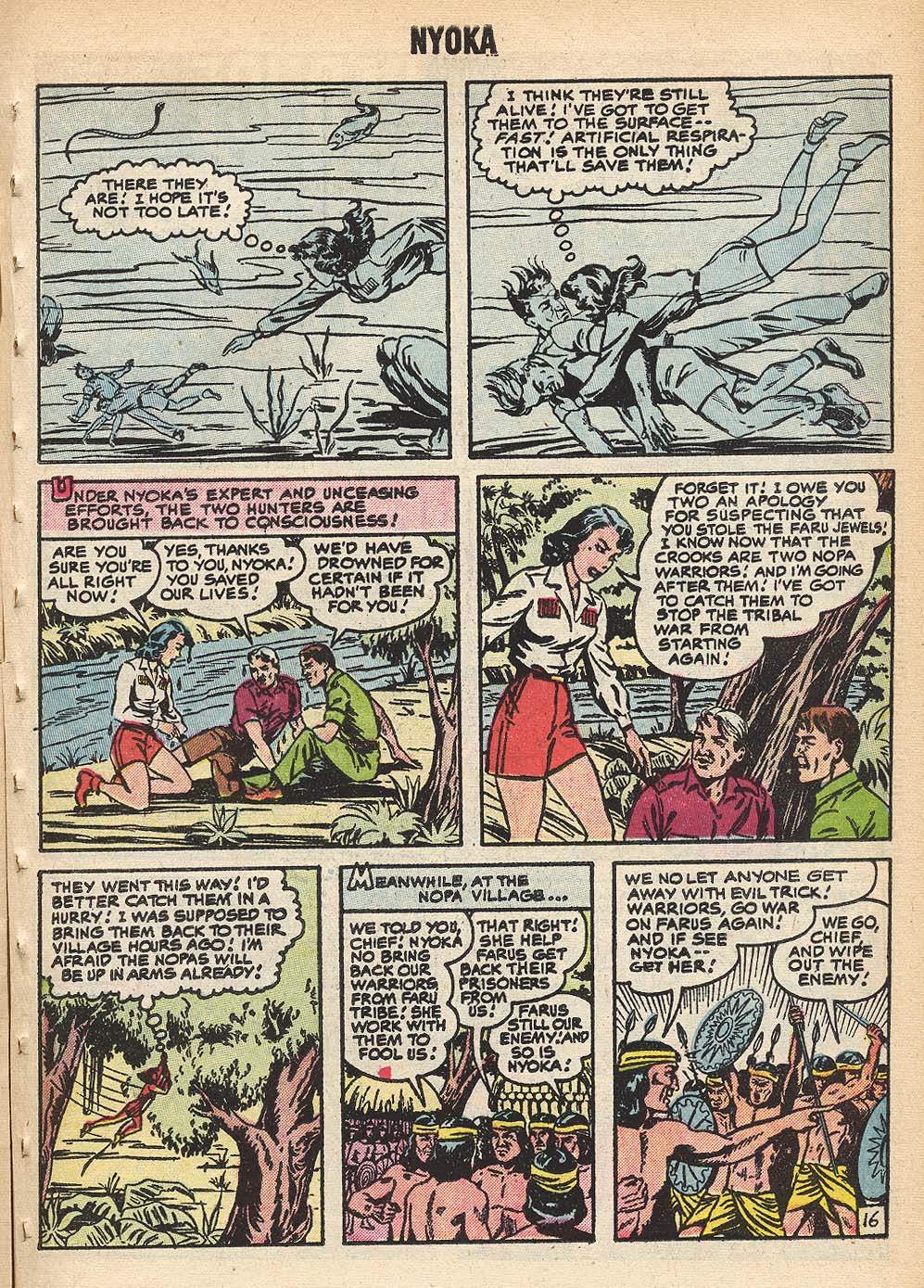 Read online Nyoka the Jungle Girl (1955) comic -  Issue #16 - 23