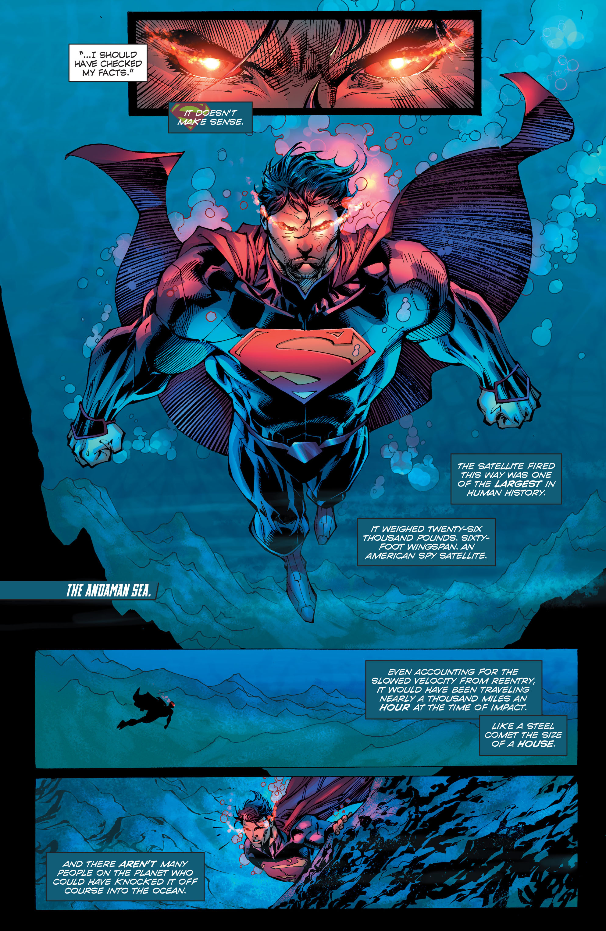 Read online Superman Unchained (2013) comic -  Issue #1 - 23