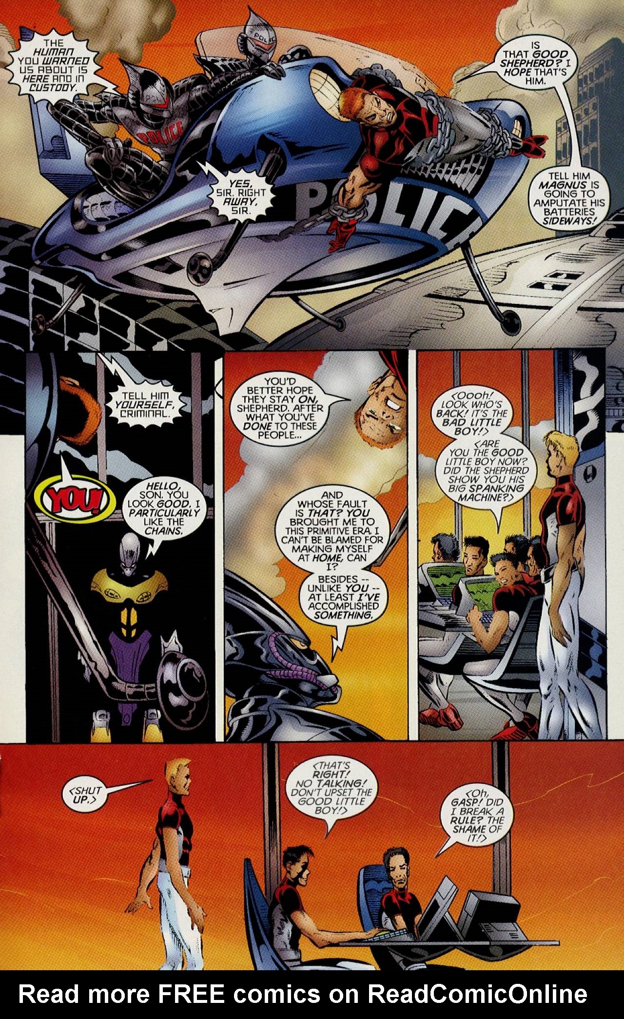 Read online Magnus Robot Fighter (1997) comic -  Issue #9 - 15