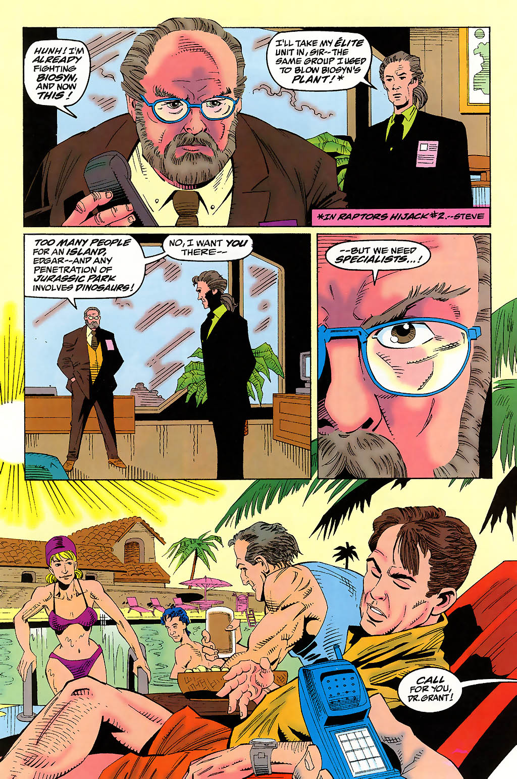 Read online Return To Jurassic Park comic -  Issue #1 - 7
