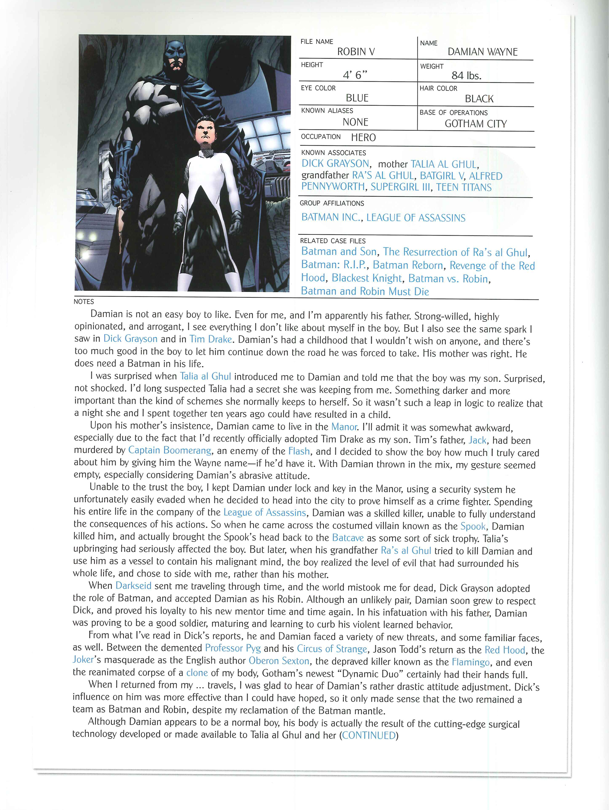 Read online The Batman Files comic -  Issue # TPB (Part 3) - 93