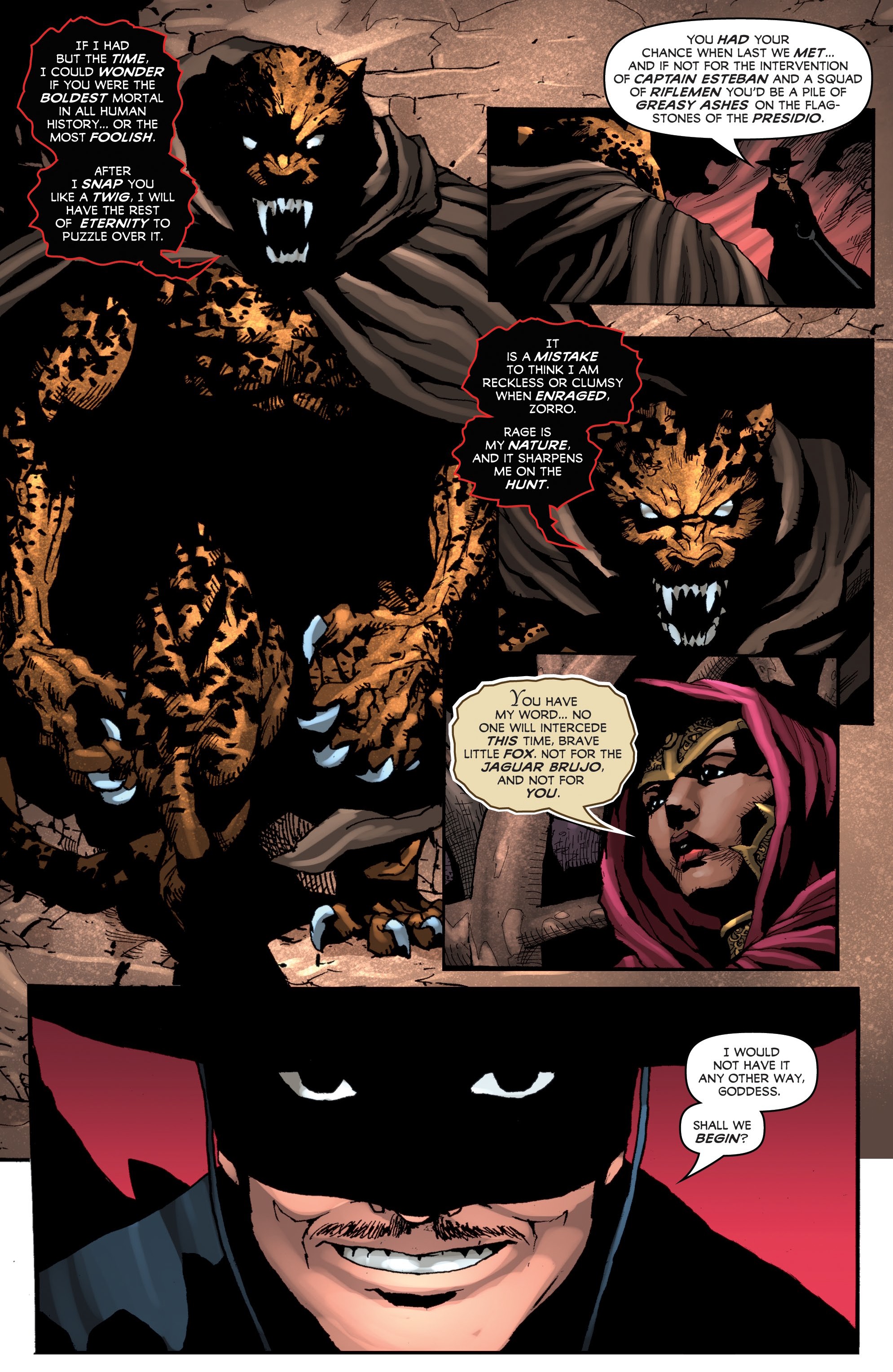 Read online Zorro: Swords of Hell comic -  Issue #4 - 7