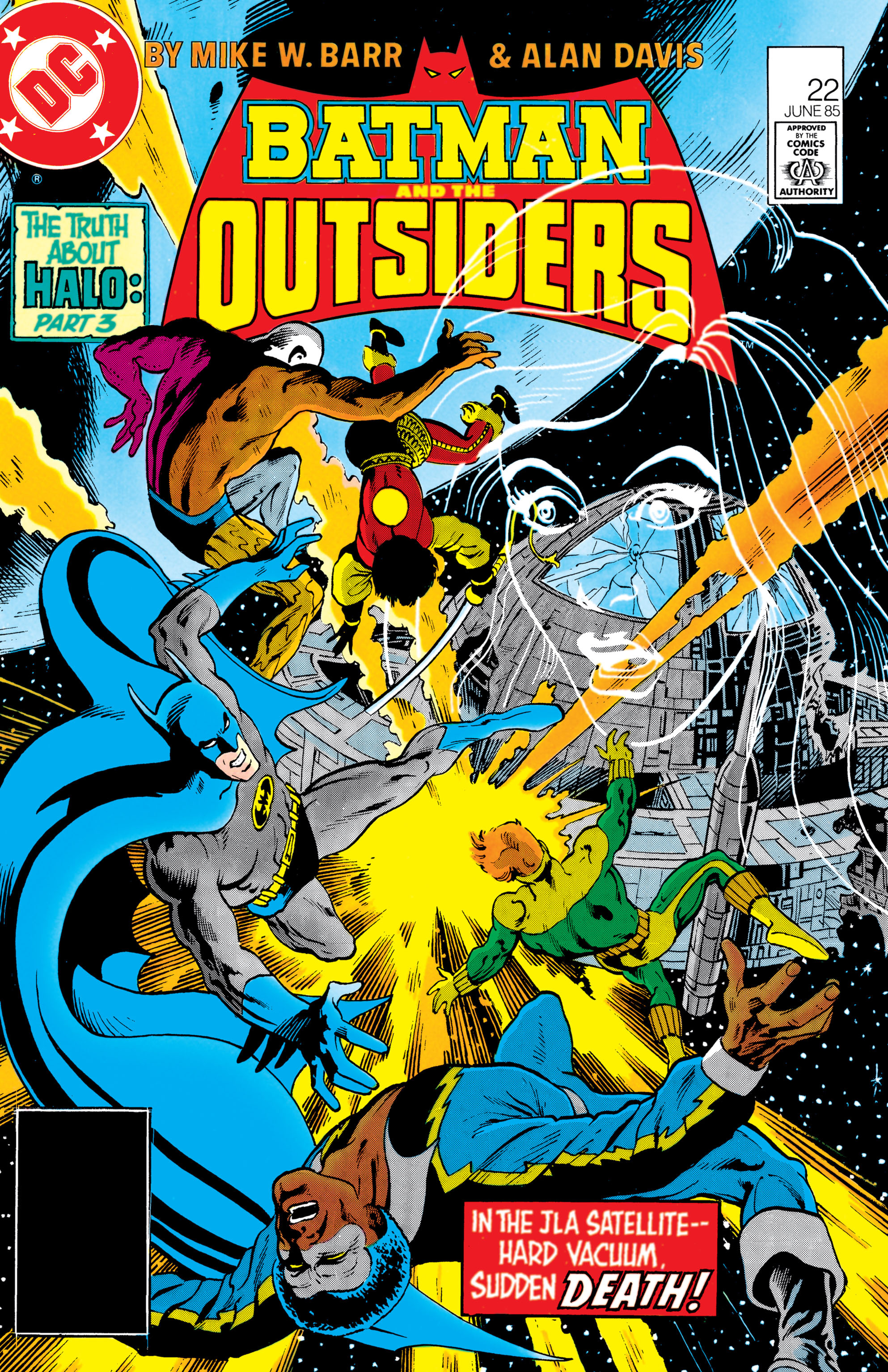 Read online Batman and the Outsiders (1983) comic -  Issue #22 - 1