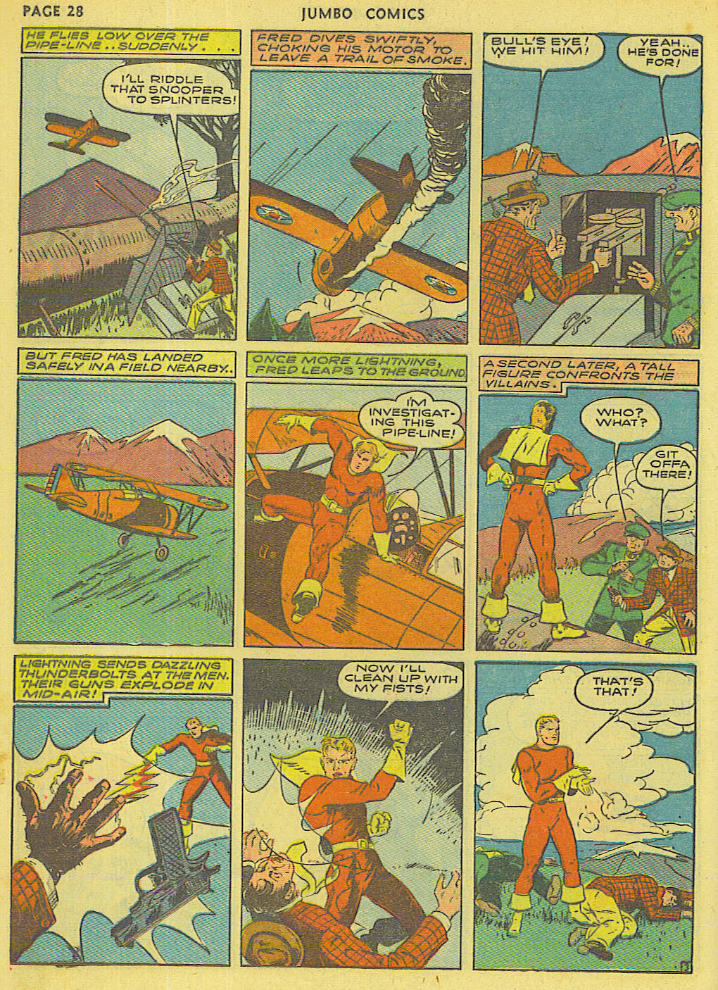 Read online Jumbo Comics comic -  Issue #28 - 30