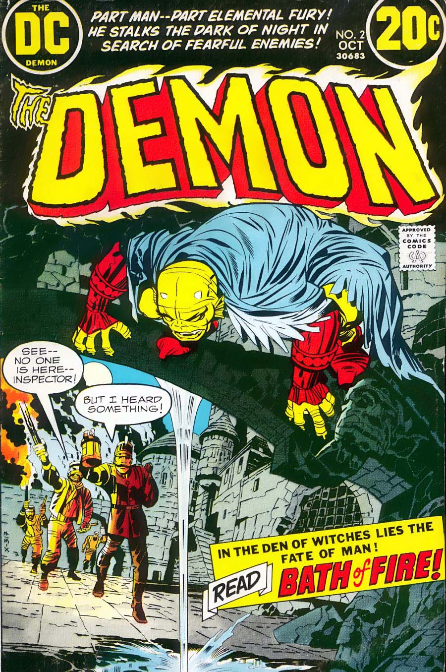 Read online The Demon (1972) comic -  Issue #2 - 1