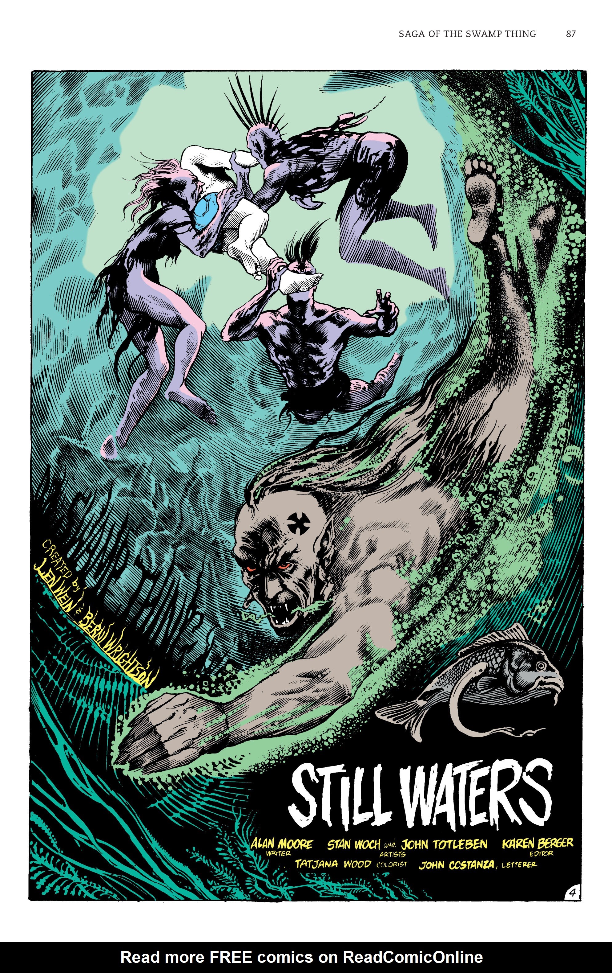 Read online Saga of the Swamp Thing comic -  Issue # TPB 3 (Part 1) - 87