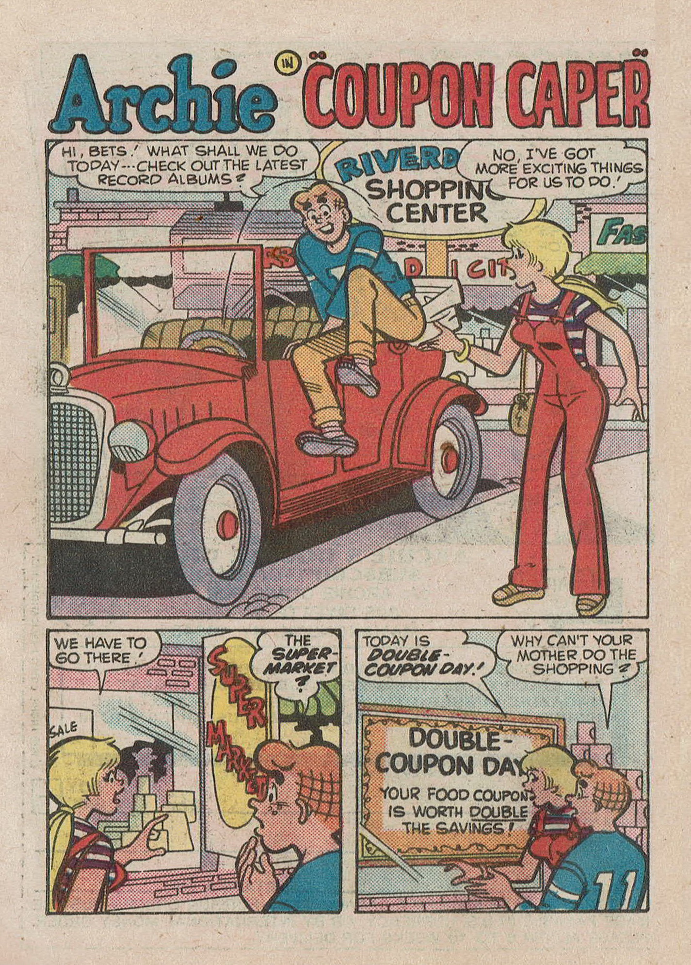 Read online Betty and Veronica Digest Magazine comic -  Issue #31 - 50