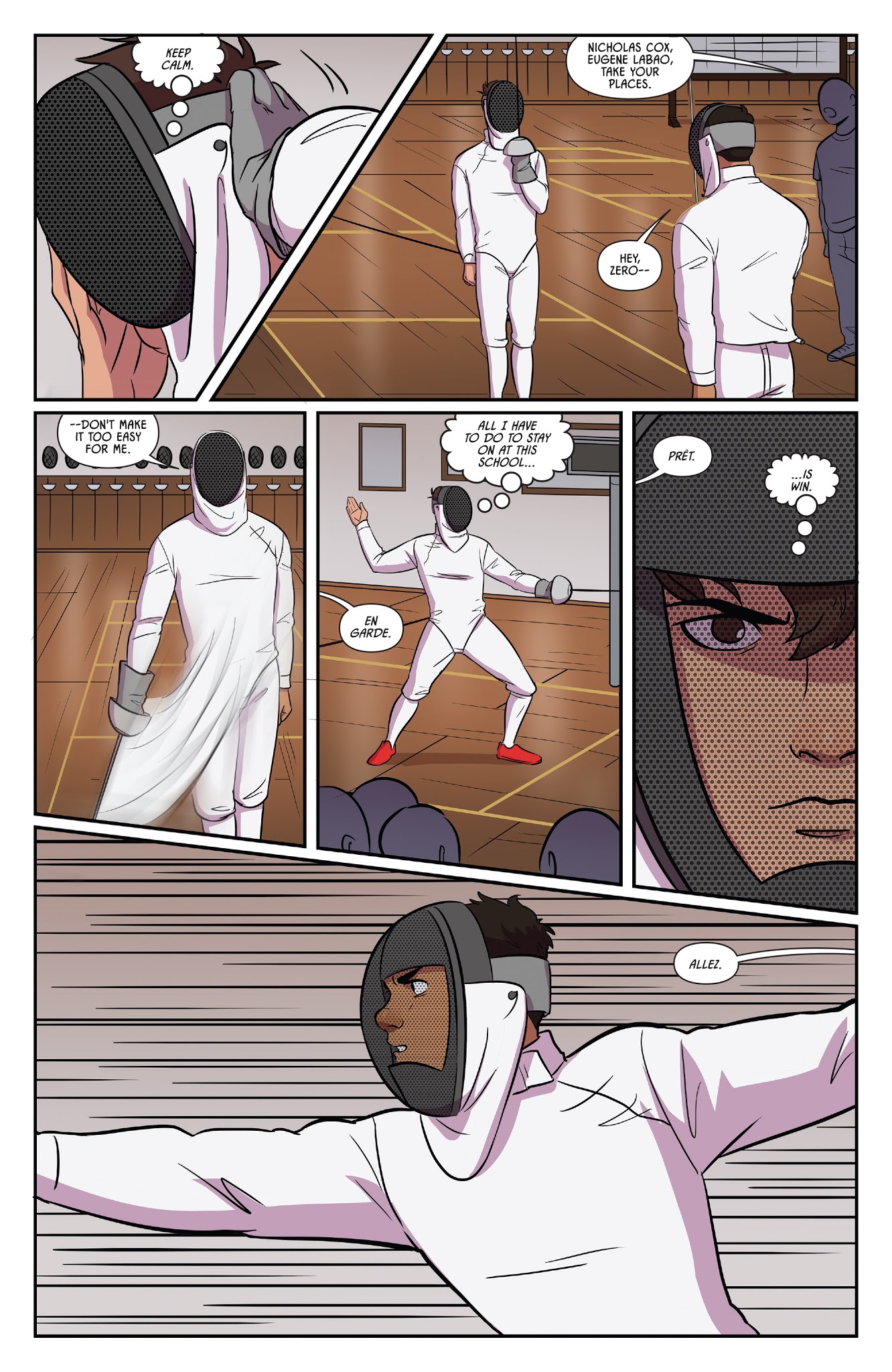 Read online Fence comic -  Issue #4 - 7