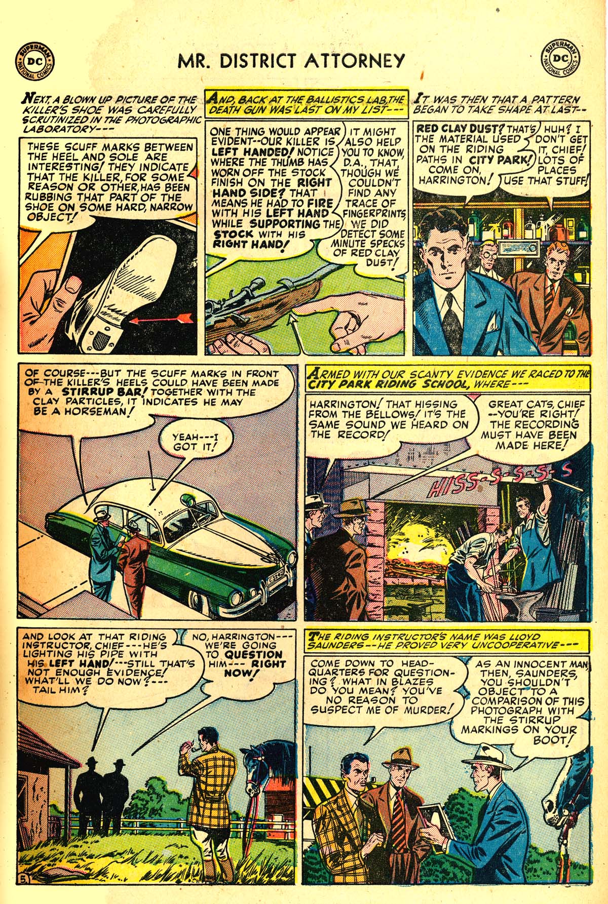Read online Mr. District Attorney comic -  Issue #32 - 7