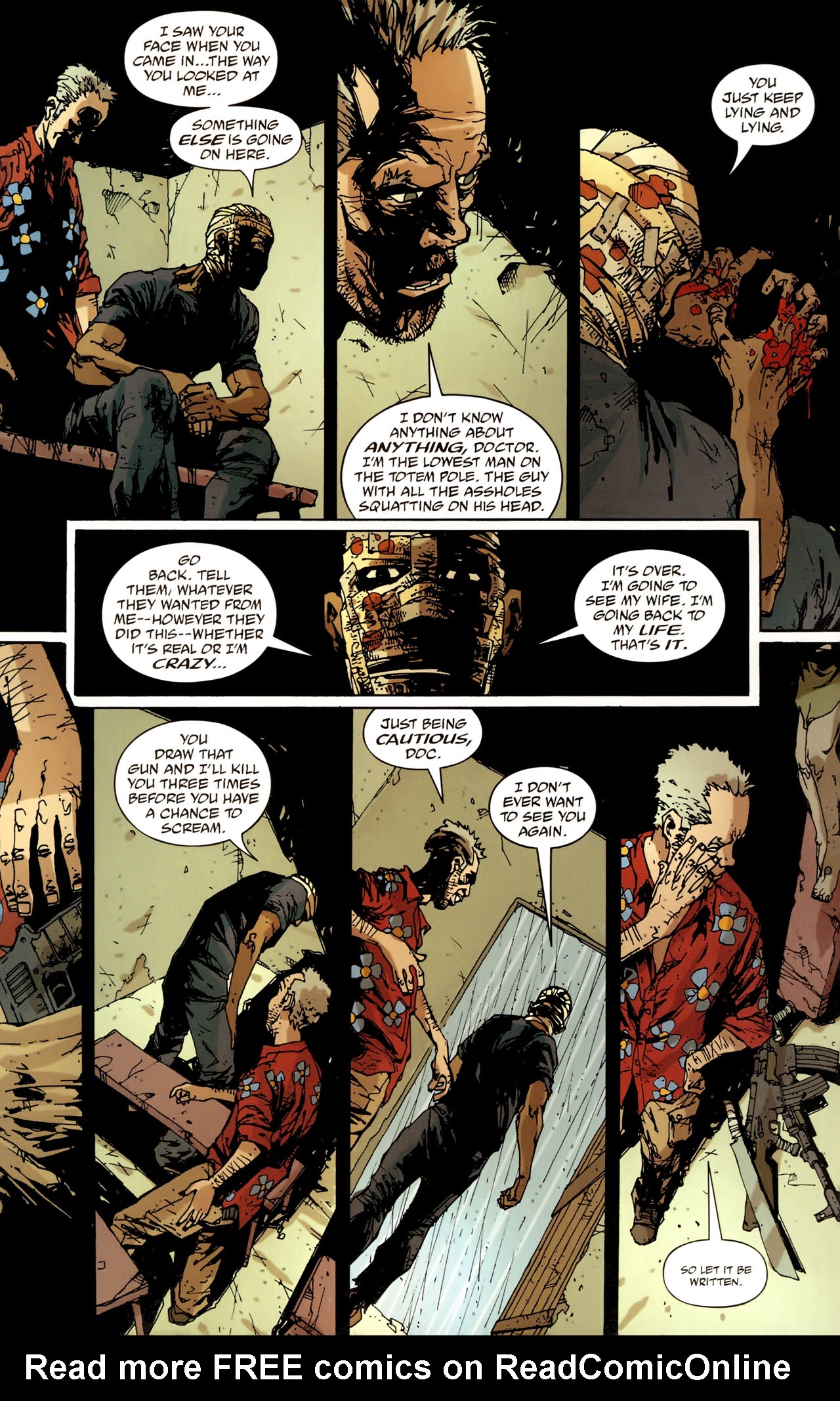 Read online Unknown Soldier (2008) comic -  Issue #5 - 9