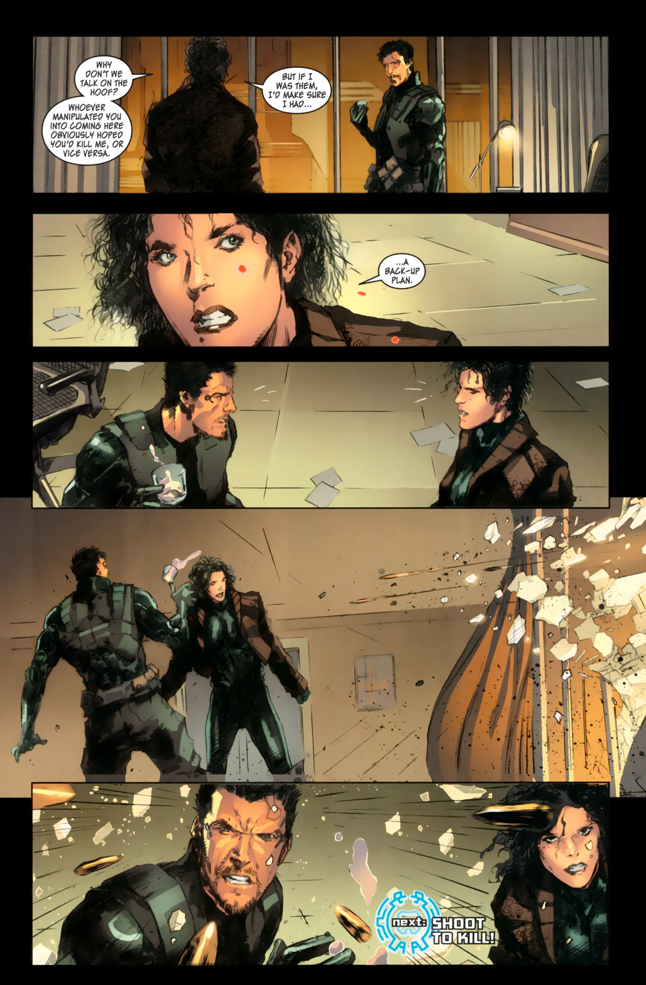 Read online Deus Ex comic -  Issue #2 - 22