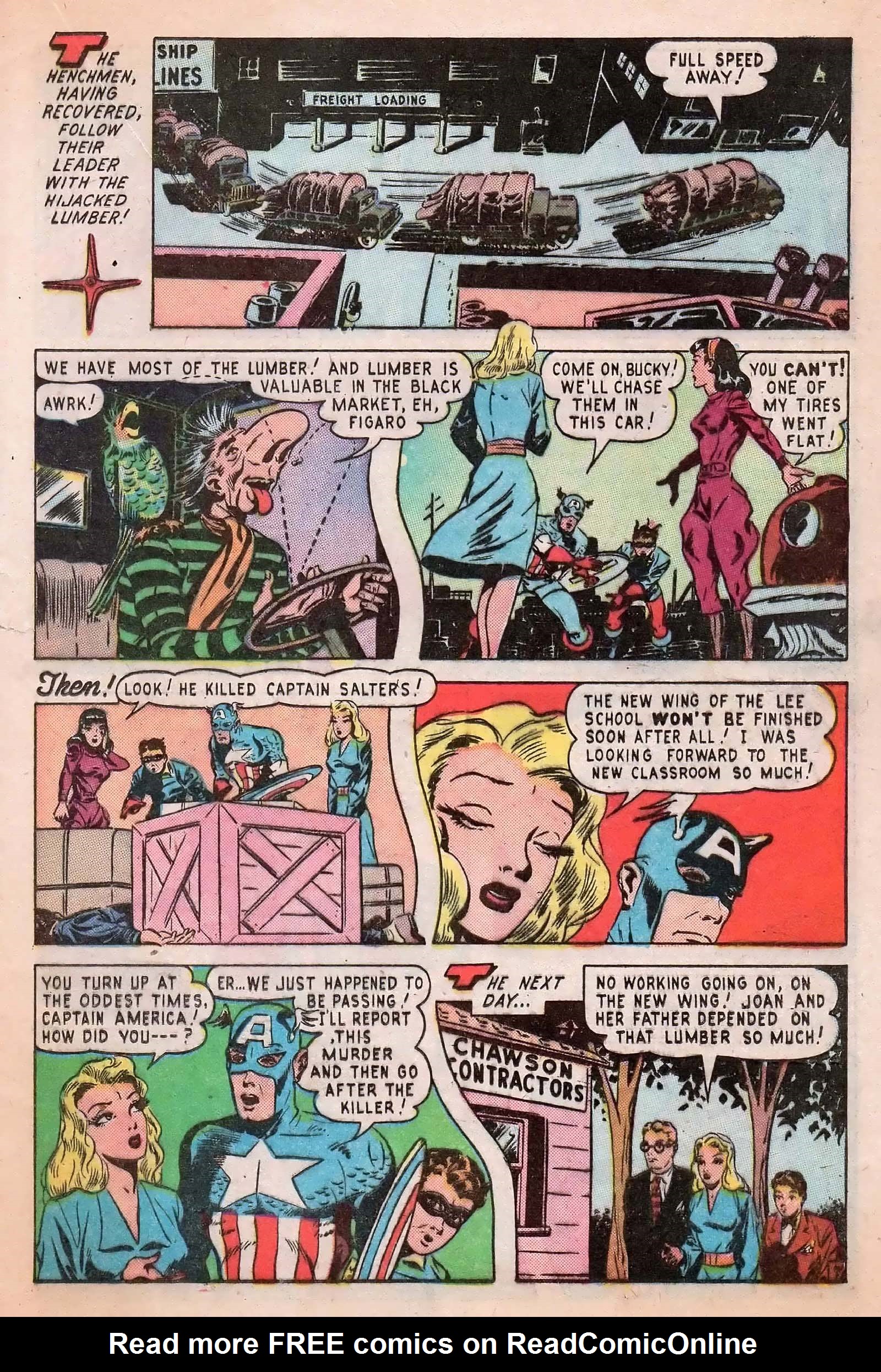 Captain America Comics 63 Page 19