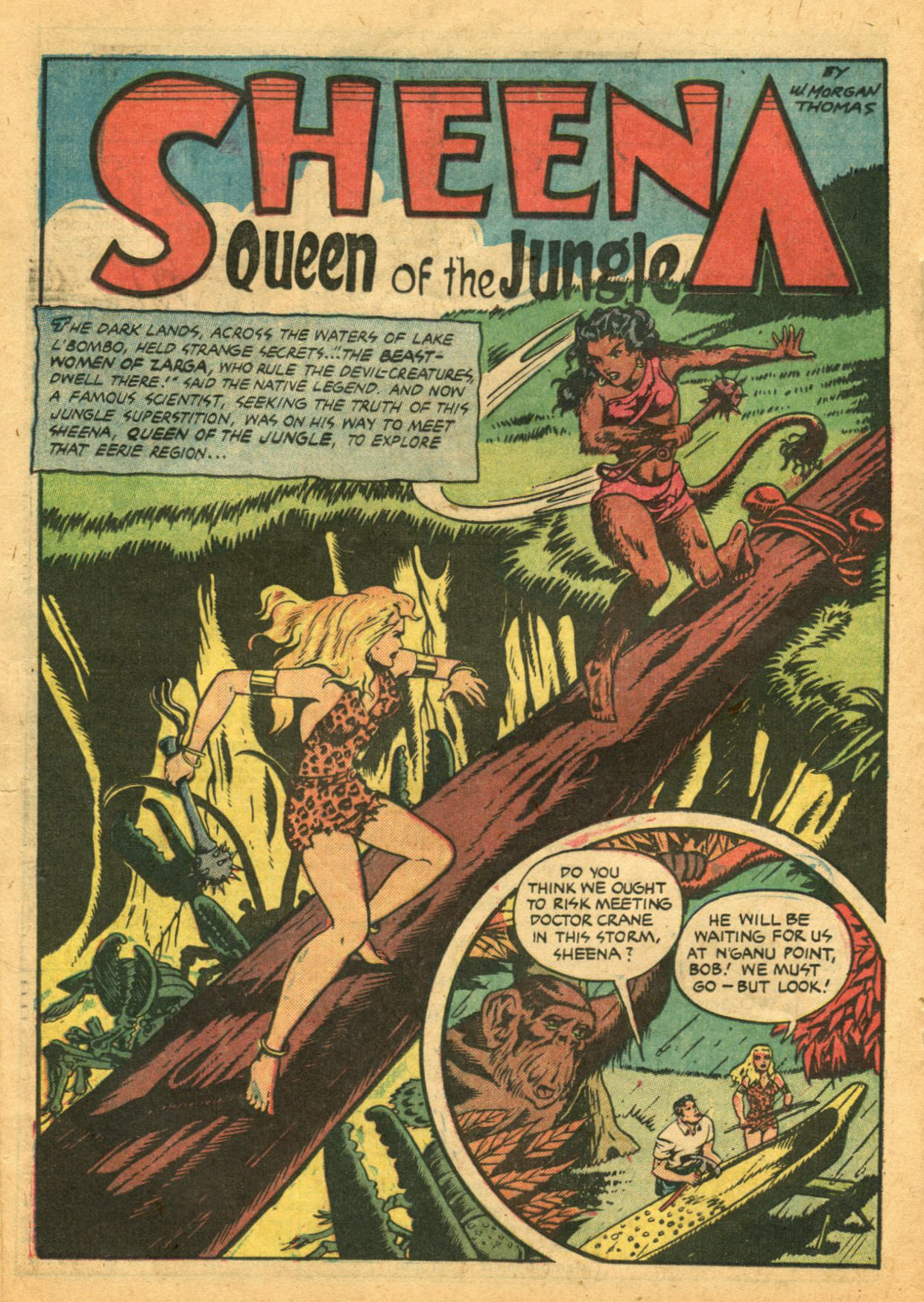 Read online Sheena, Queen of the Jungle (1942) comic -  Issue #12 - 20